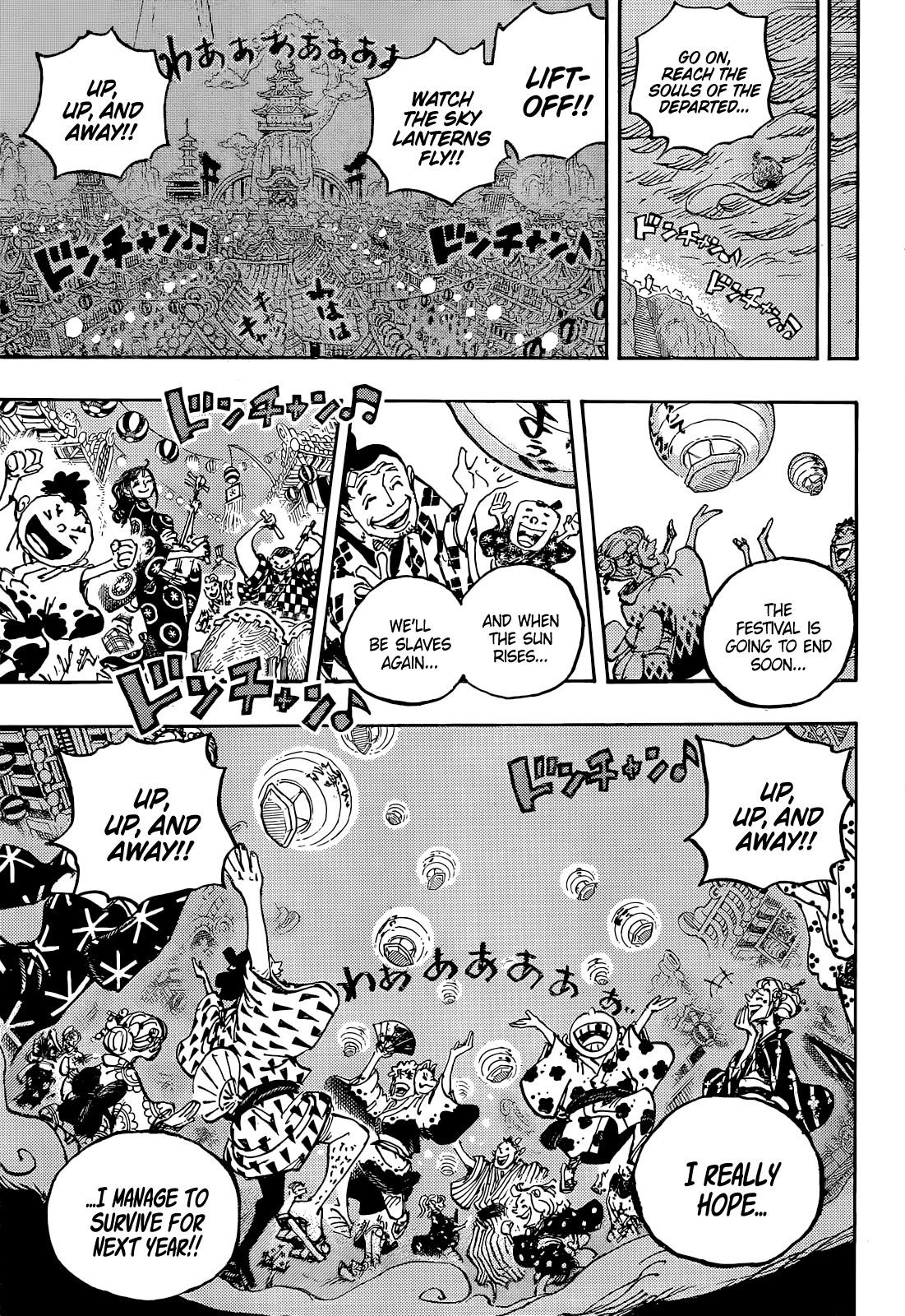 One Piece Chapter 1047 page 11 - Chapter 1047: The Sky Over the Capital