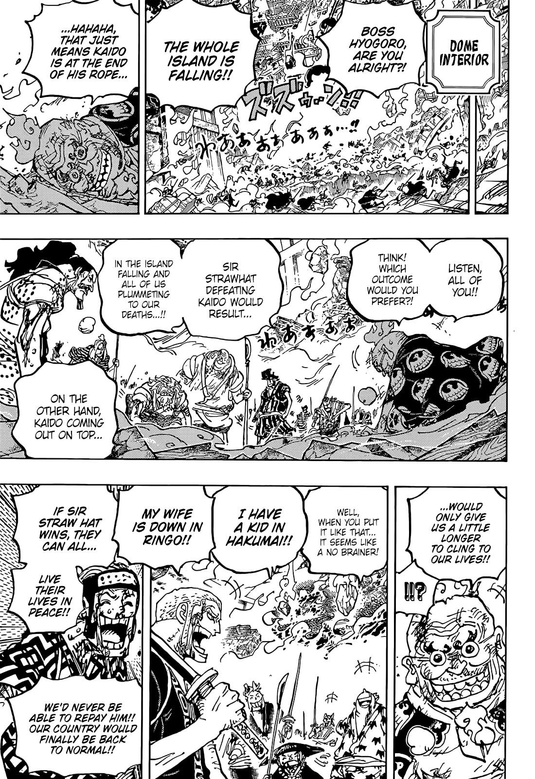 One Piece Chapter 1047 page 13 - Chapter 1047: The Sky Over the Capital