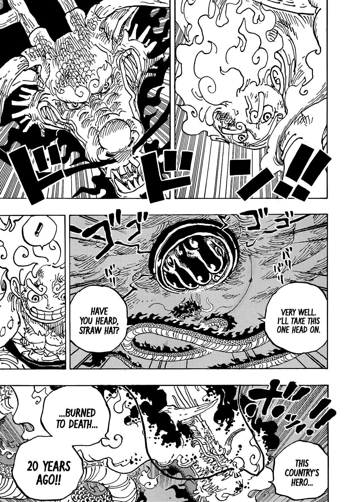One Piece Chapter 1048 page 3 - Chapter 1048: Twenty Years