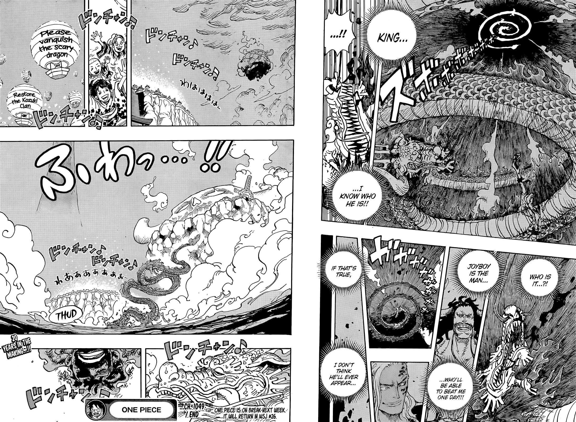 One Piece Chapter 1049 page 13 - Chapter 1049: The World That Should Be