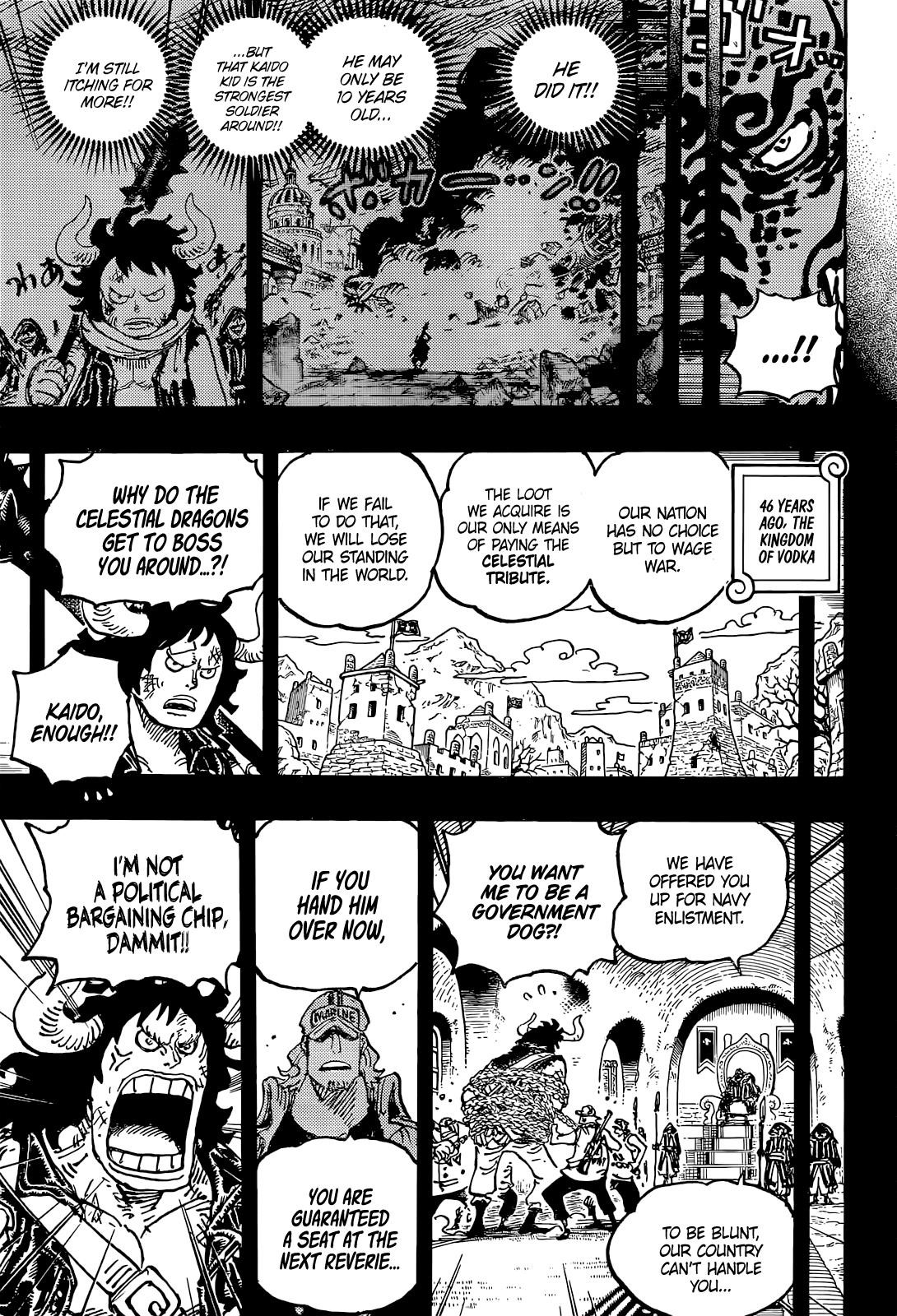 One Piece Chapter 1049 page 3 - Chapter 1049: The World That Should Be