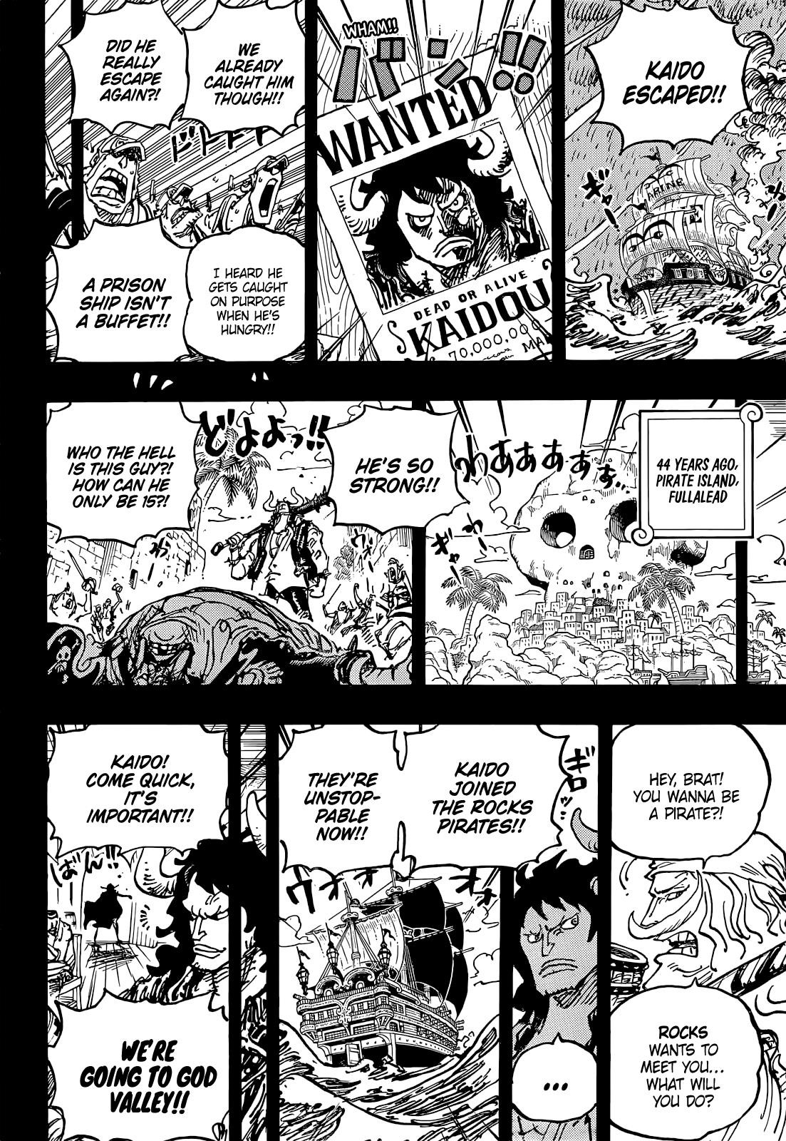One Piece Chapter 1049 page 4 - Chapter 1049: The World That Should Be