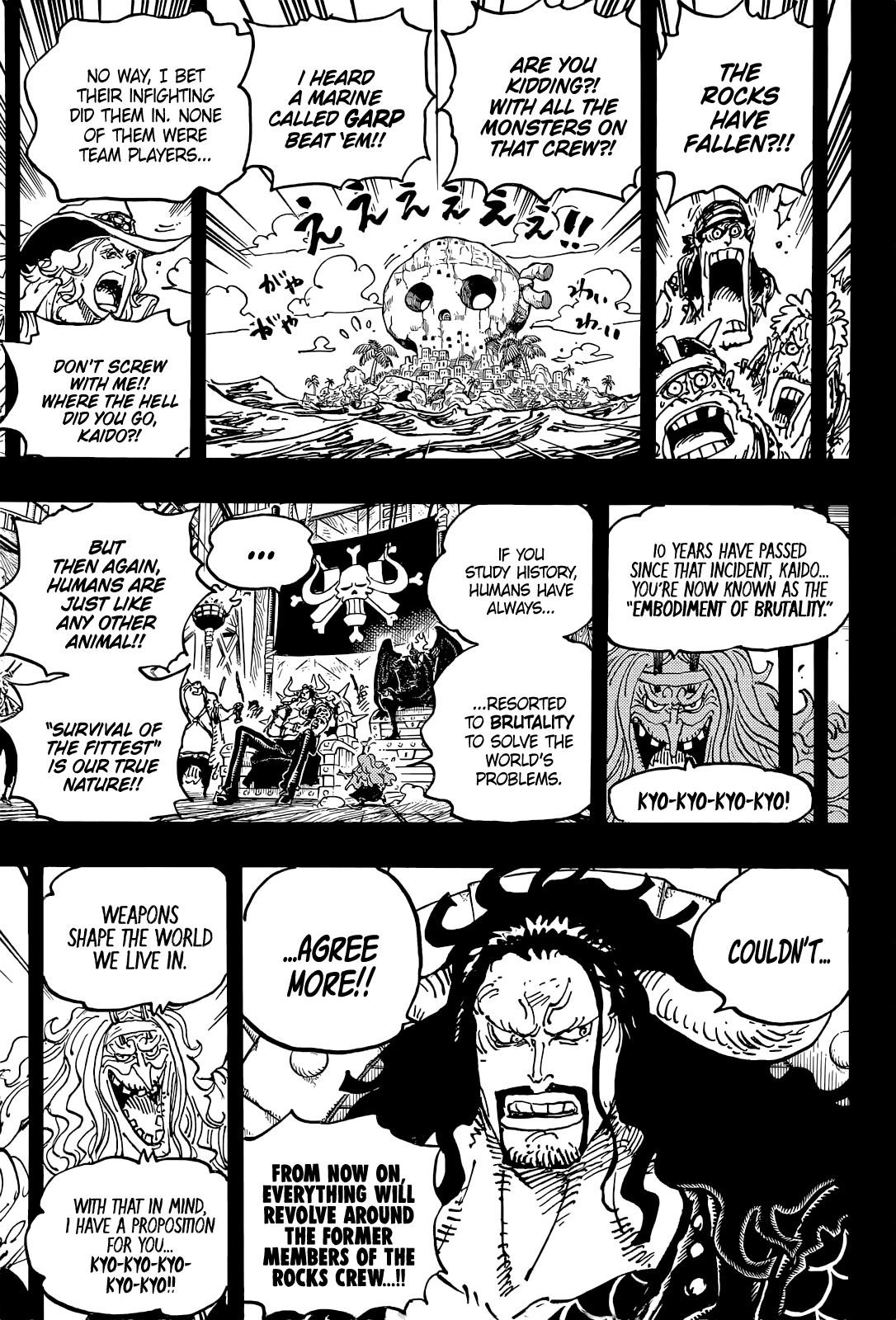 One Piece Chapter 1049 page 5 - Chapter 1049: The World That Should Be