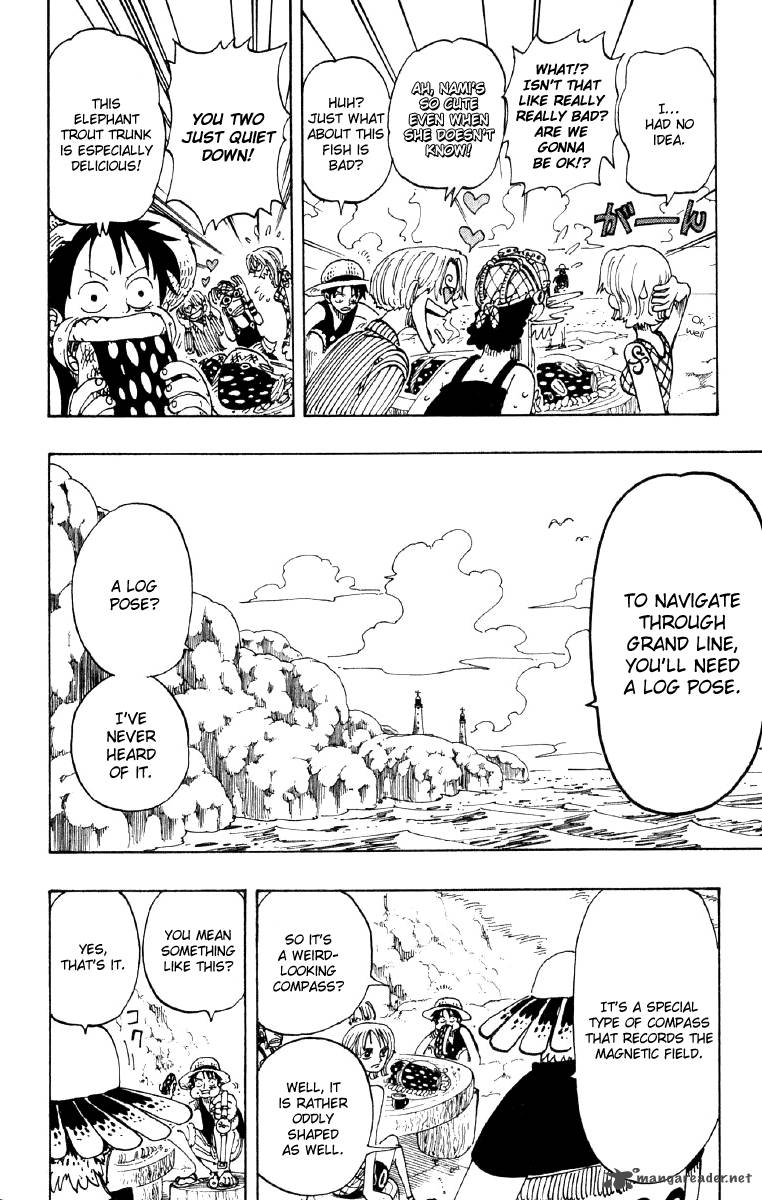 One Piece Chapter 105 page 6 - Chapter 105: Log Pose