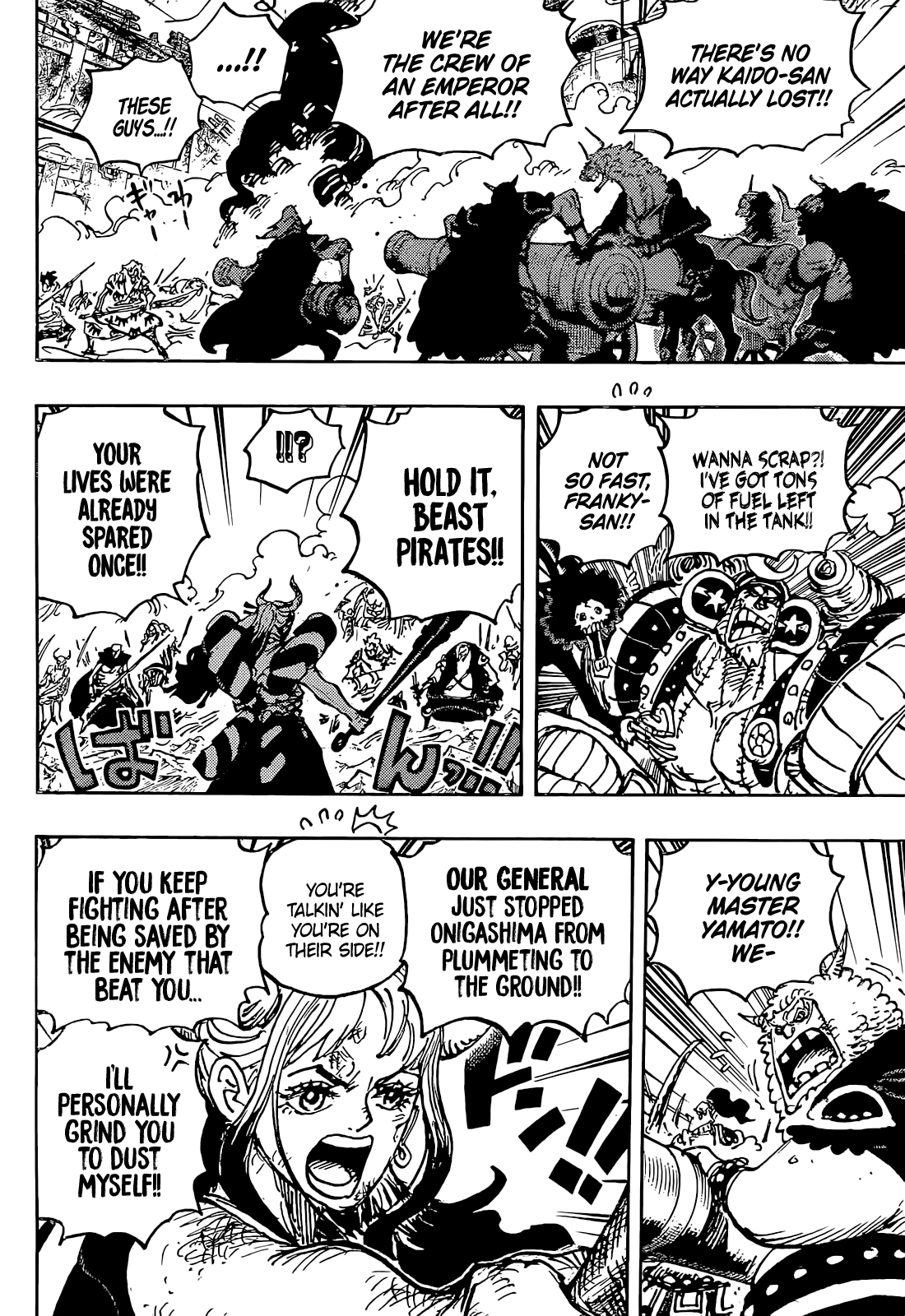 One Piece Chapter 1050 page 10 - Chapter 1050: Honor