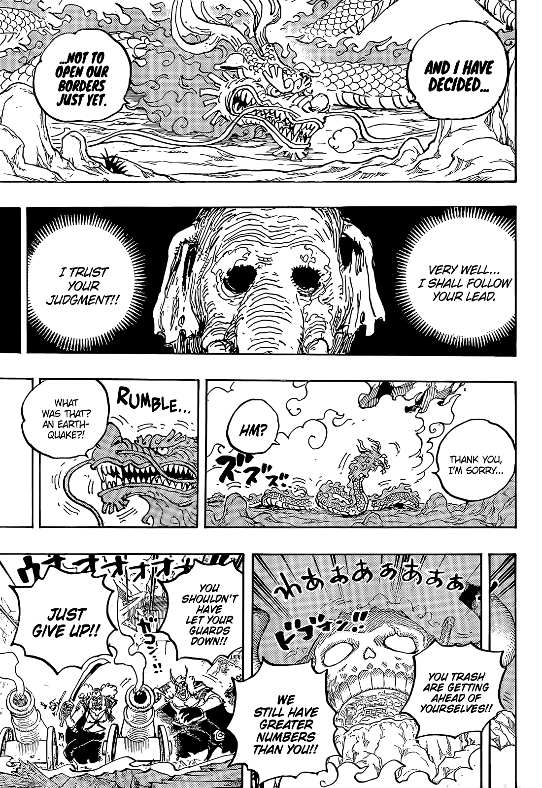 One Piece Chapter 1050 page 9 - Chapter 1050: Honor