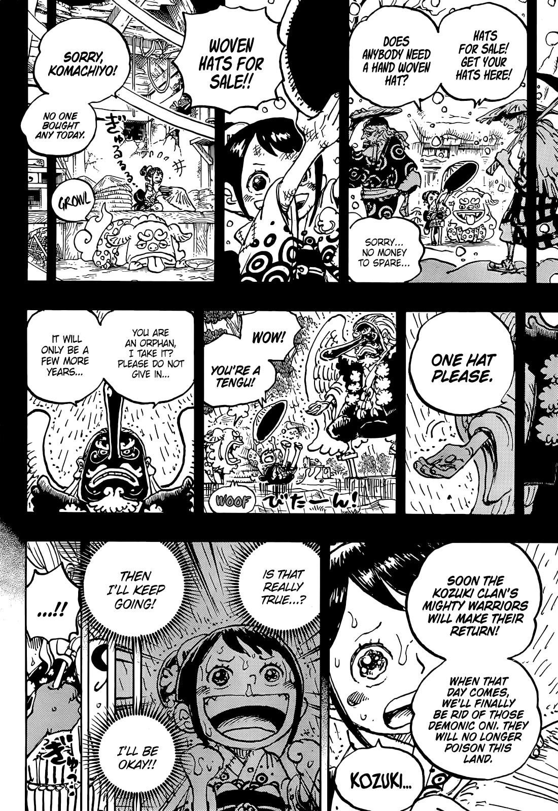 One Piece Chapter 1051 page 10 - Chapter 1051: Shogun of Wano Country, Kouzuki Momonosuke