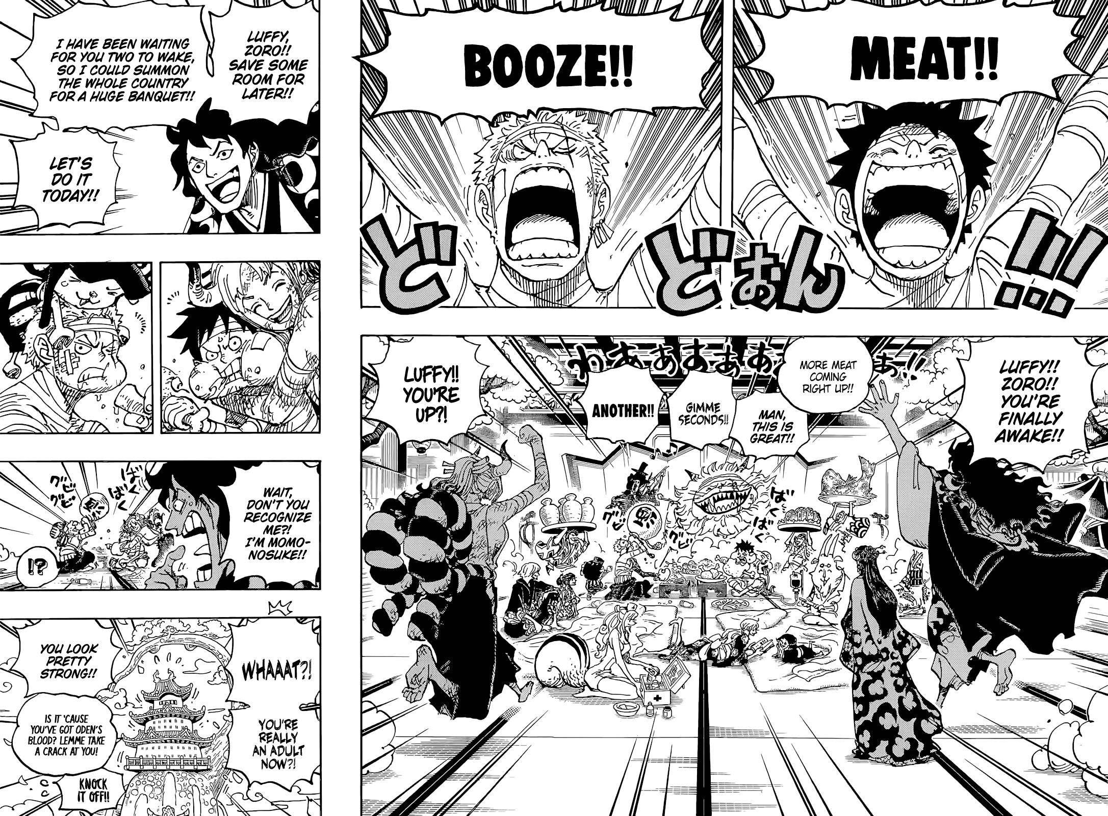 One Piece Chapter 1052 page 10 - Chapter 1052: A New Morning