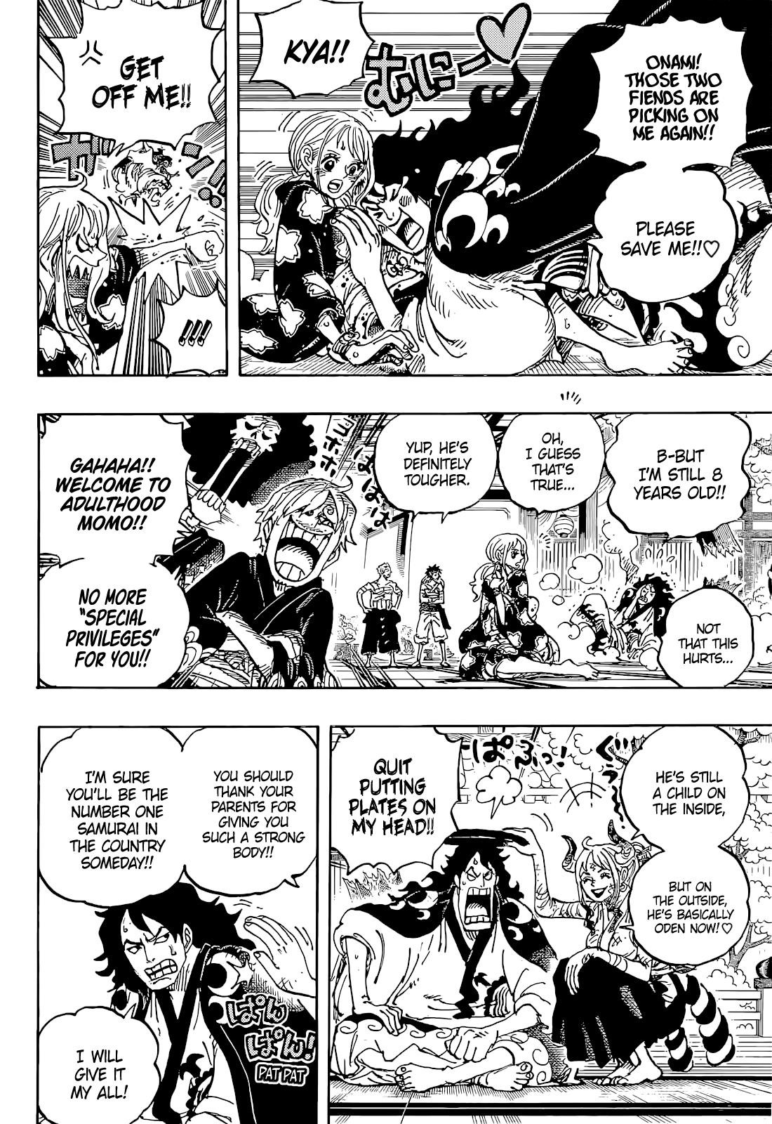 One Piece Chapter 1052 page 11 - Chapter 1052: A New Morning