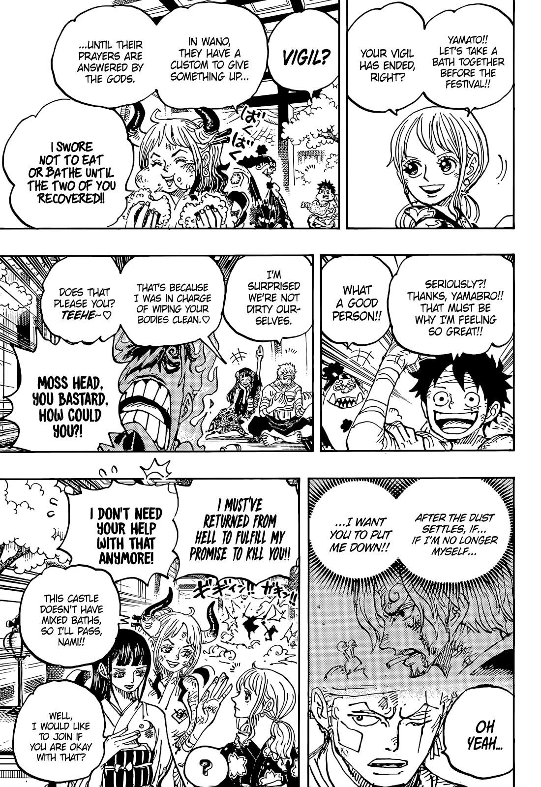 One Piece Chapter 1052 page 12 - Chapter 1052: A New Morning
