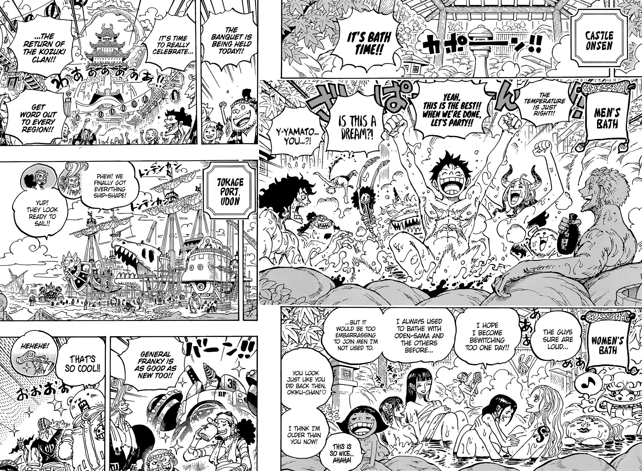 One Piece Chapter 1052 page 13 - Chapter 1052: A New Morning
