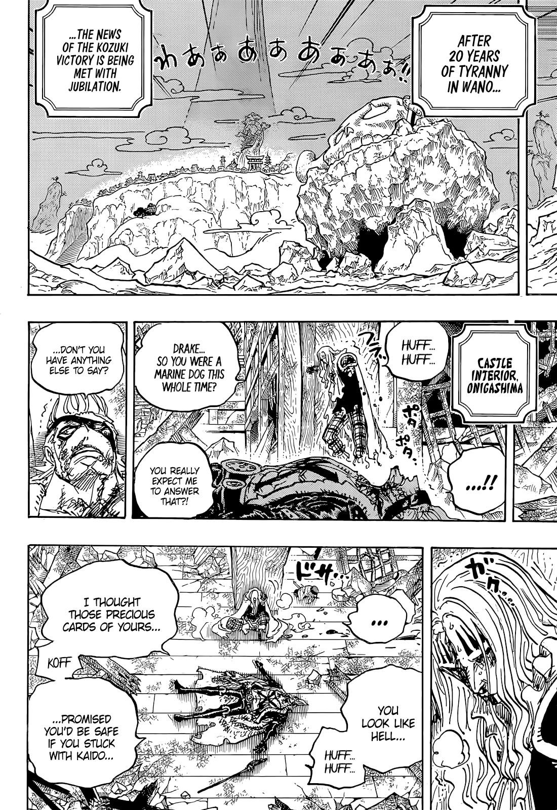 One Piece Chapter 1052 page 4 - Chapter 1052: A New Morning