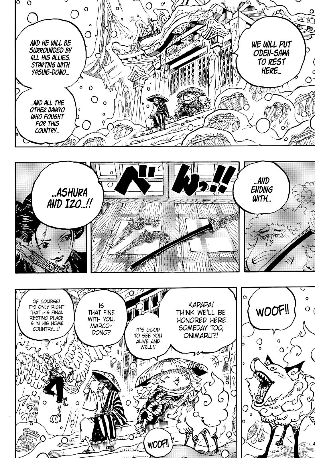 One Piece Chapter 1052 page 8 - Chapter 1052: A New Morning