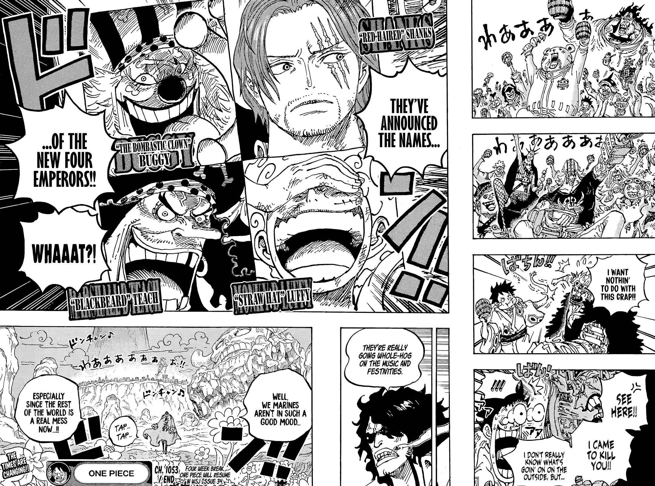 One Piece Chapter 1053 page 14 - Chapter 1053: New Emperors