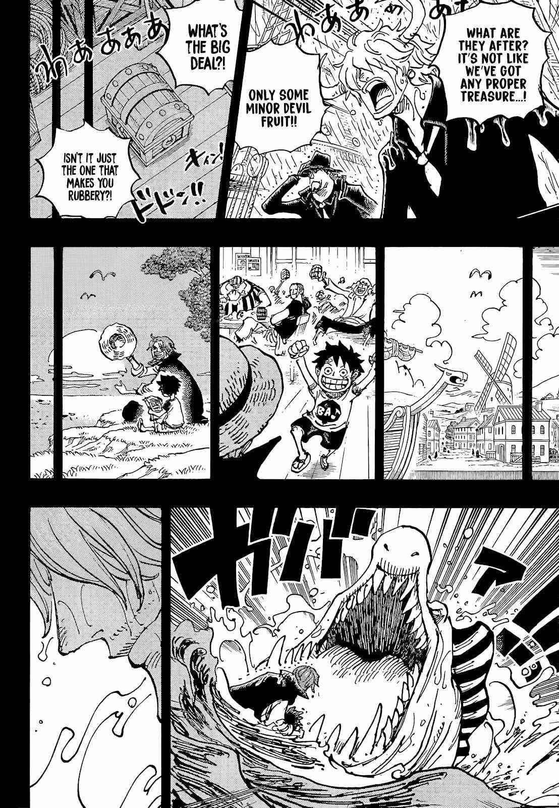 One Piece Chapter 1054 page 10 - Chapter 1054: Flame Emperor