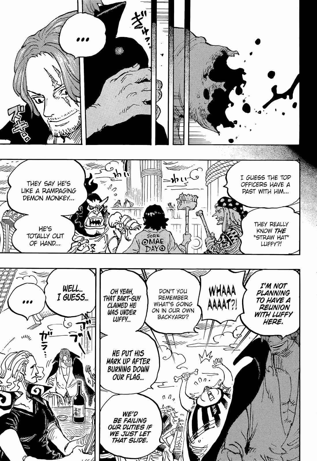 One Piece Chapter 1054 page 11 - Chapter 1054: Flame Emperor