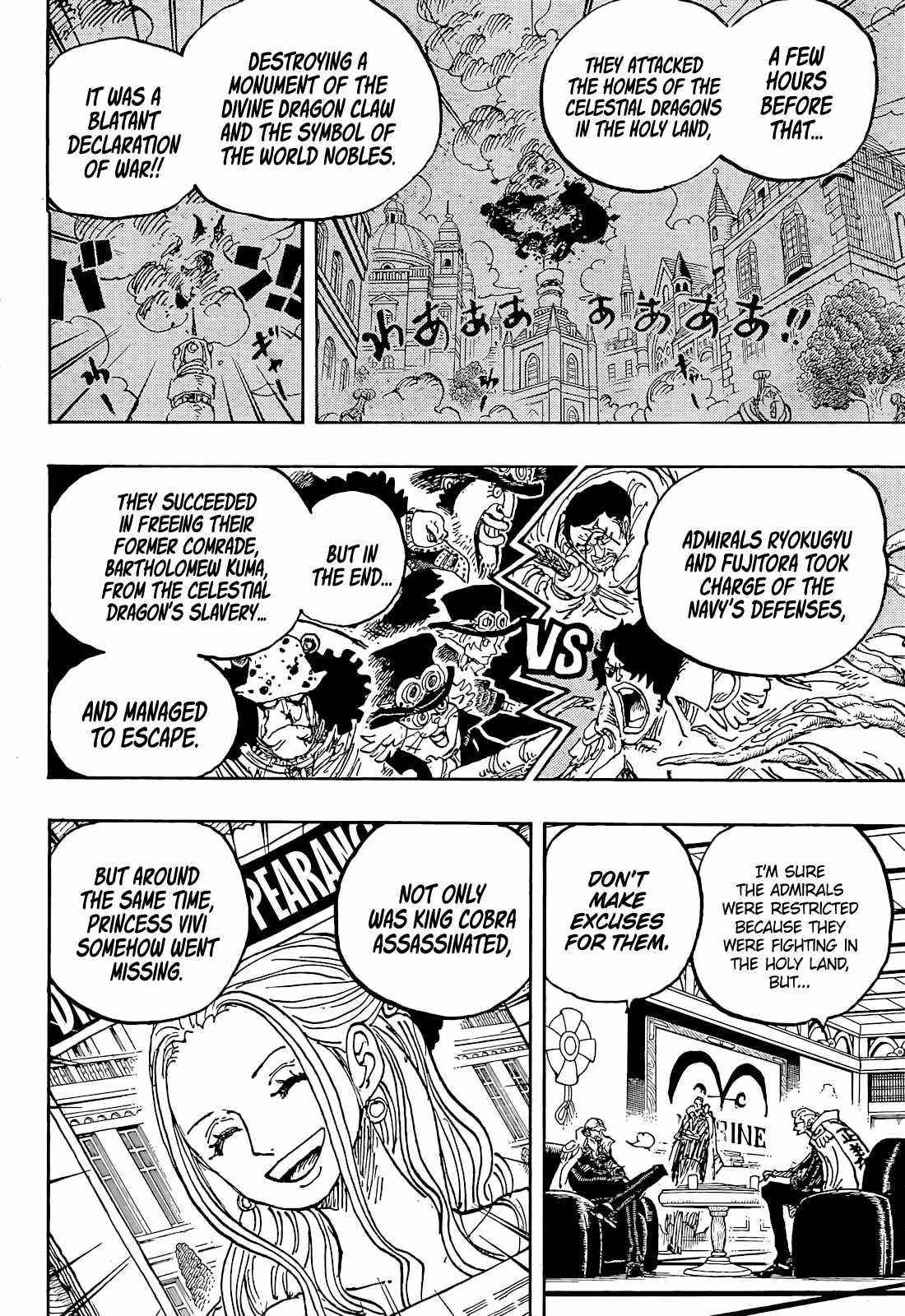 One Piece Chapter 1054 page 14 - Chapter 1054: Flame Emperor