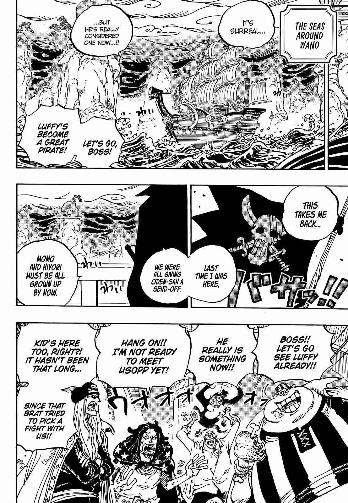 One Piece Chapter 1054 page 8 - Chapter 1054: Flame Emperor