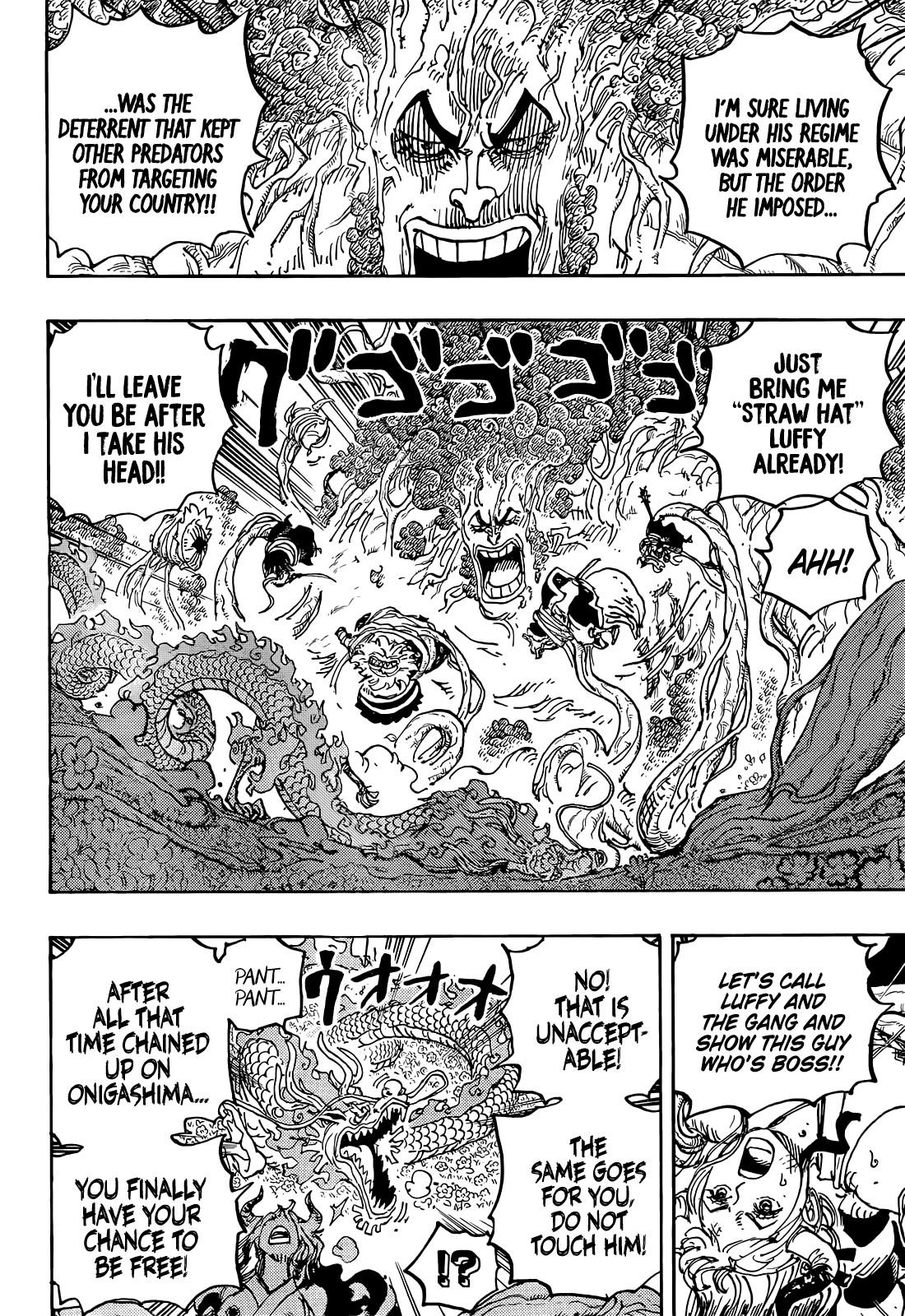One Piece Chapter 1055 page 12 - Chapter 1055: The New Era