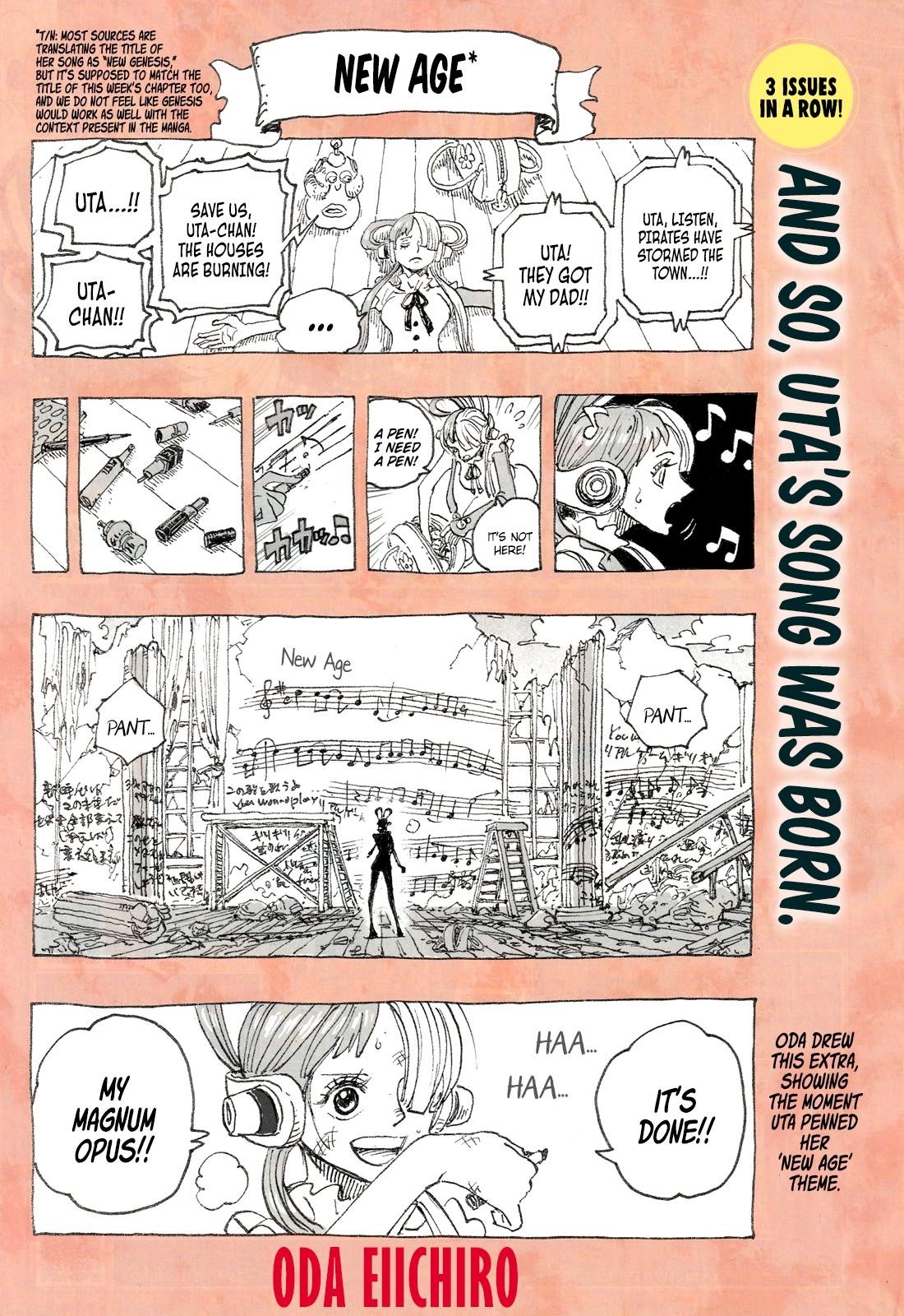 One Piece Chapter 1055 page 3 - Chapter 1055: The New Era