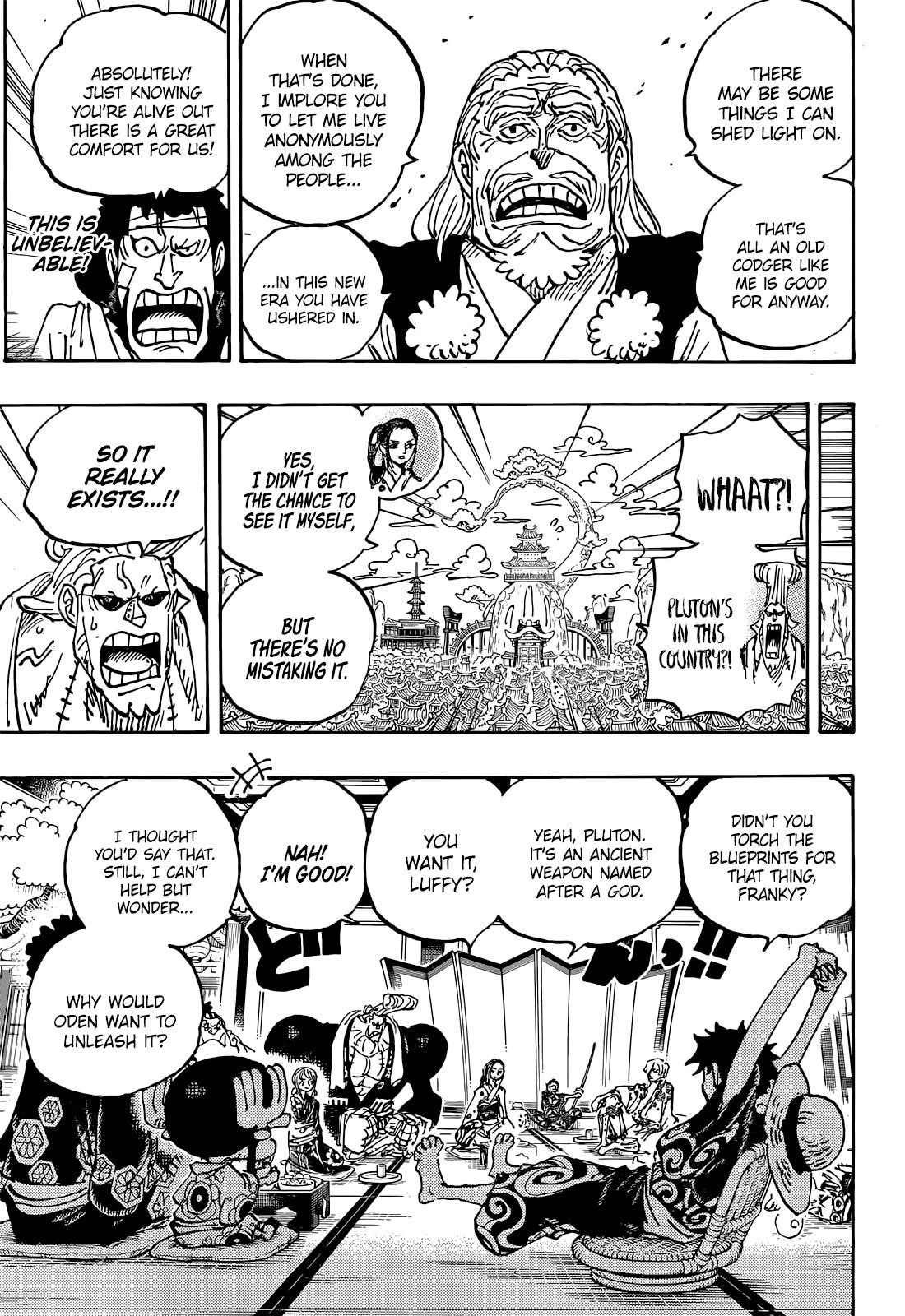 One Piece Chapter 1056 page 9 - Chapter 1056: Cross Guild