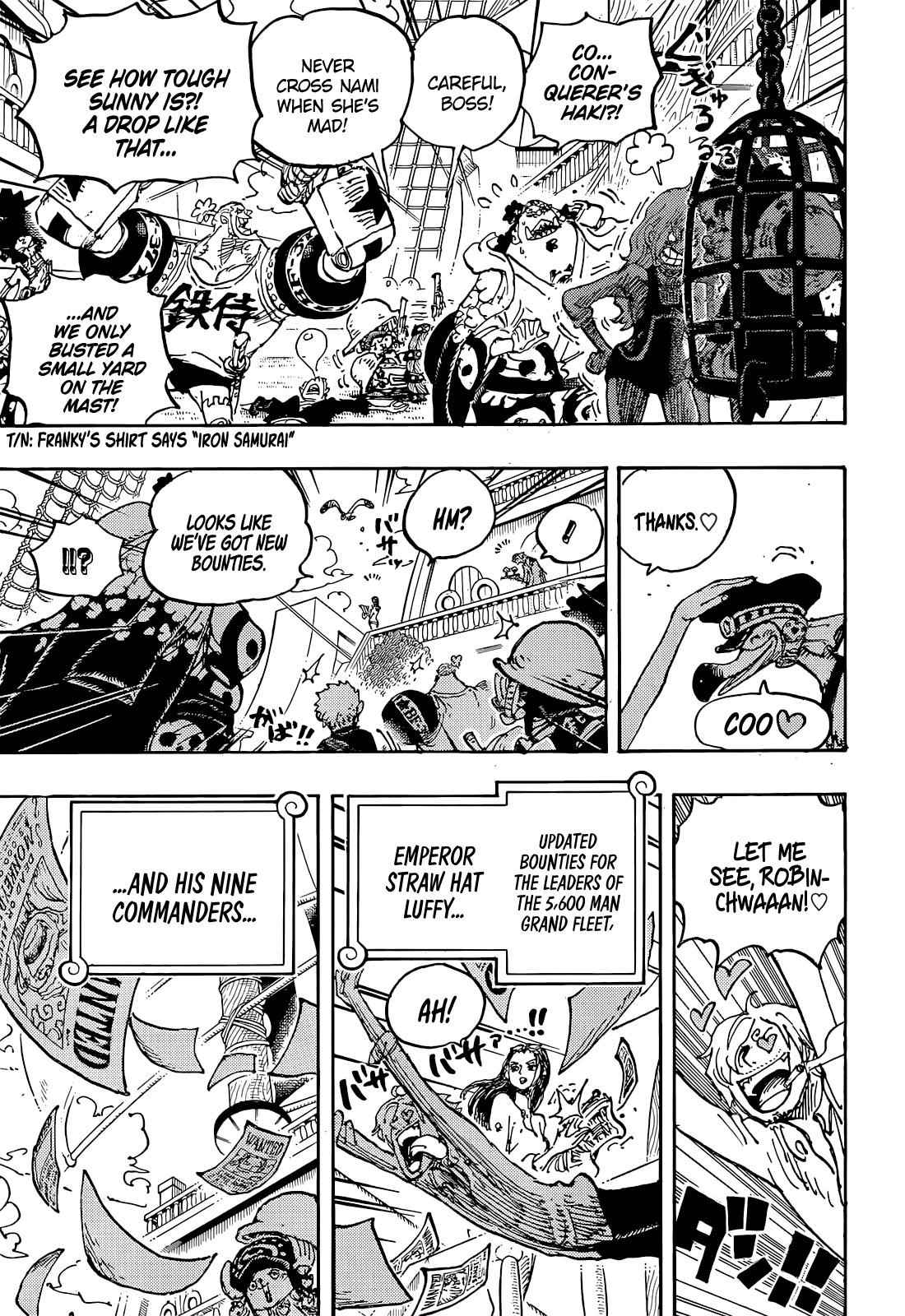 One Piece Chapter 1058 page 3 - Chapter 1058: New Emperor