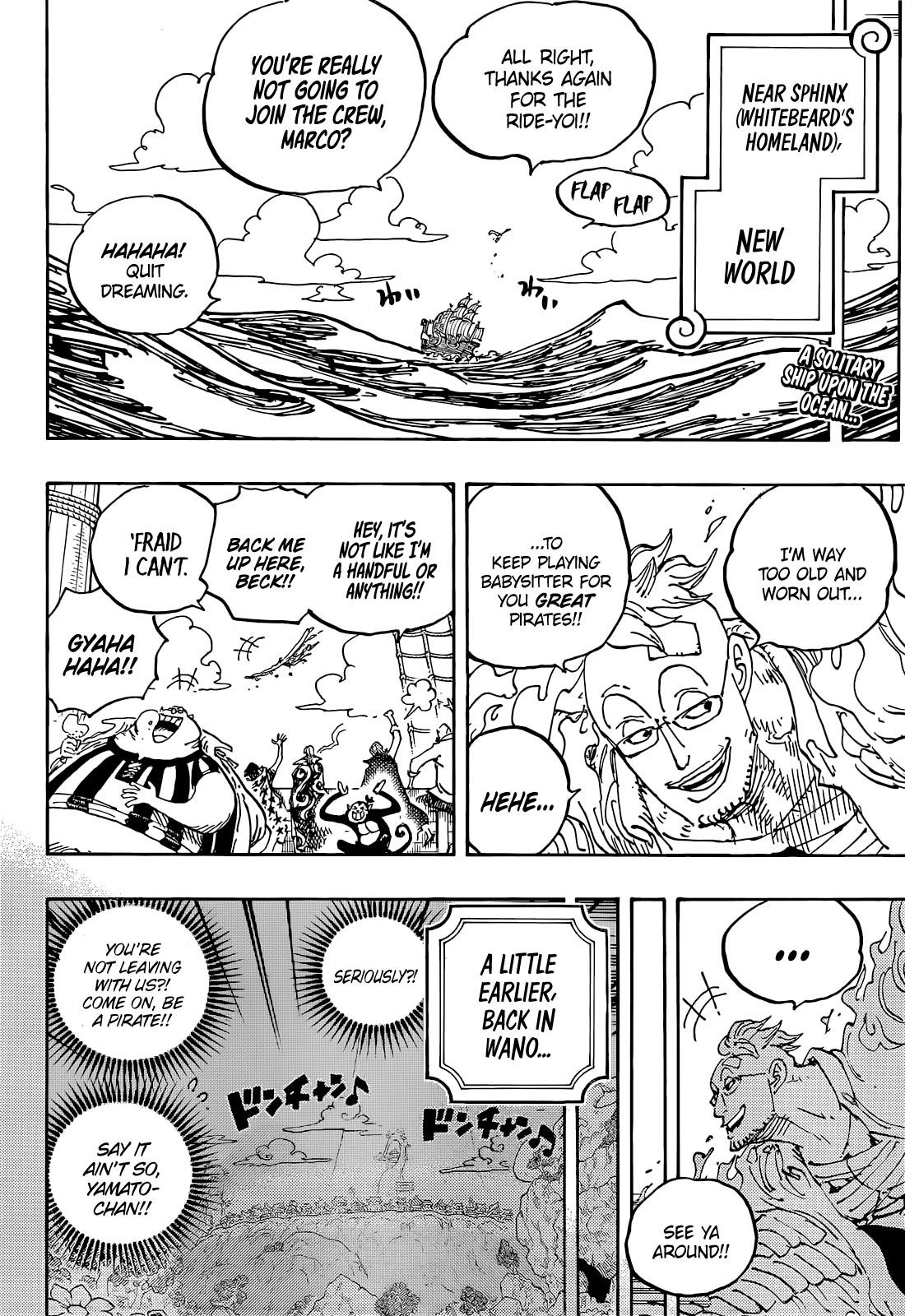 One Piece Chapter 1059 page 2 - Chapter 1059: The Matter Involving Captain Koby