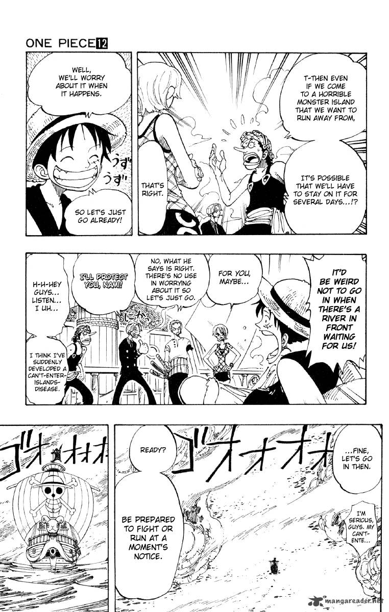 One Piece Chapter 106 page 15 - Chapter 106: The Town of Welcome