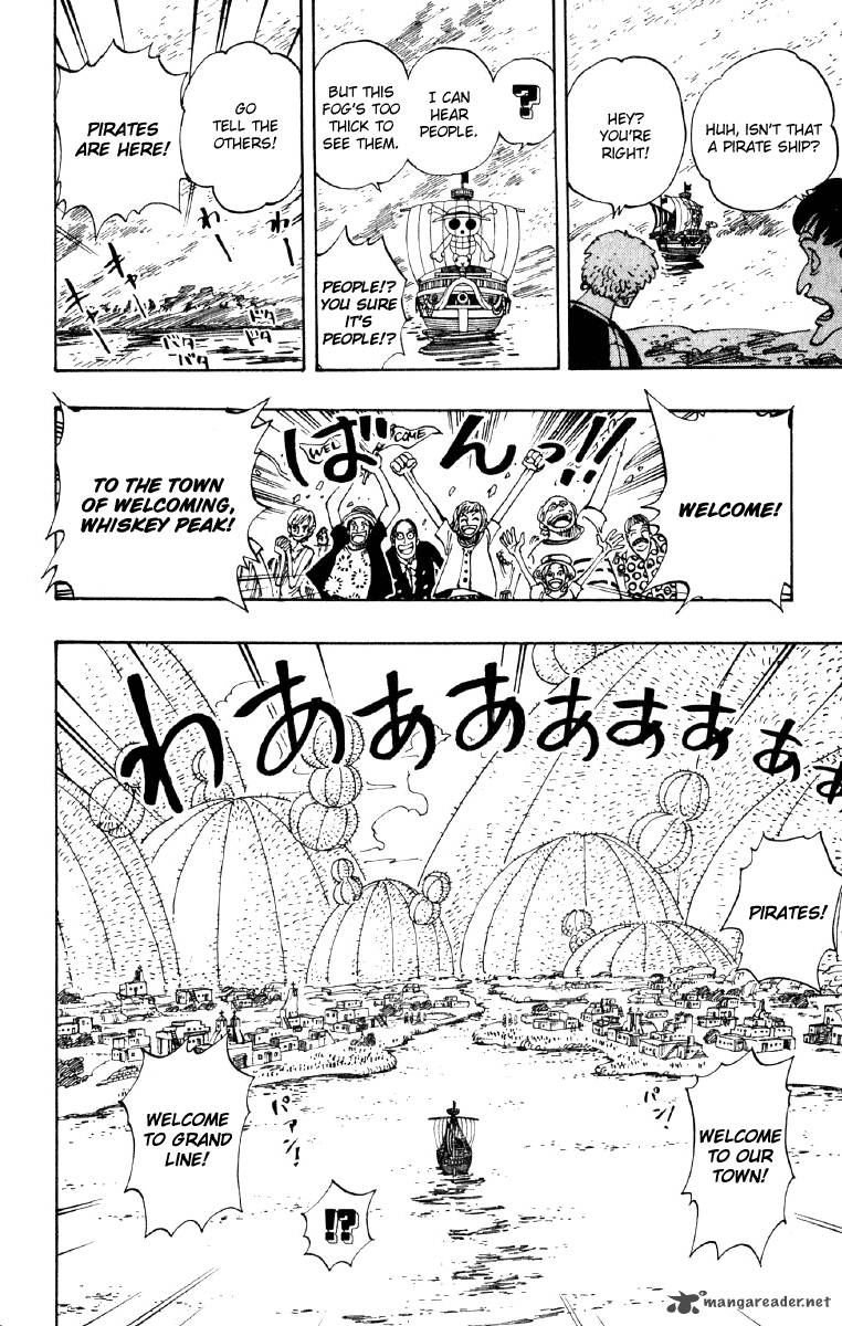 One Piece Chapter 106 page 16 - Chapter 106: The Town of Welcome