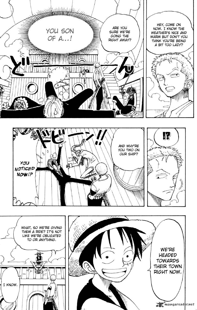 One Piece Chapter 106 page 9 - Chapter 106: The Town of Welcome