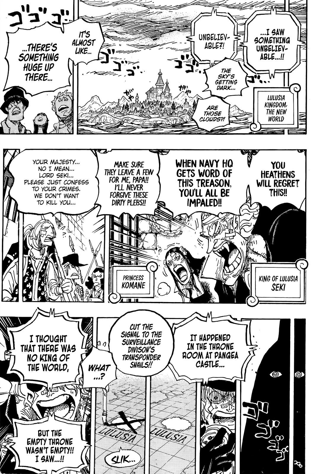 One Piece manga, chapter 1060, page 13 of 21
