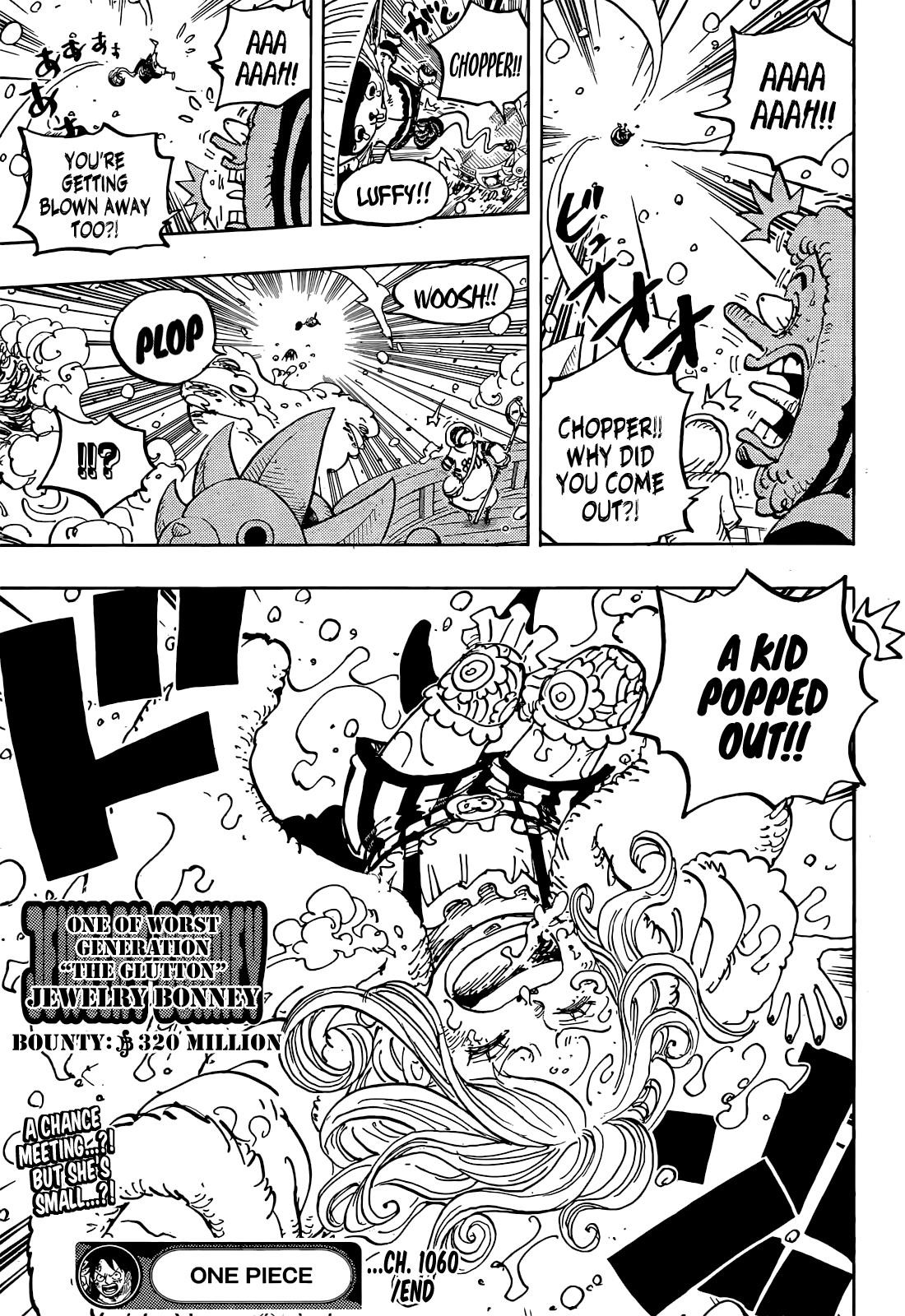 One Piece manga, chapter 1060, page 18 of 21