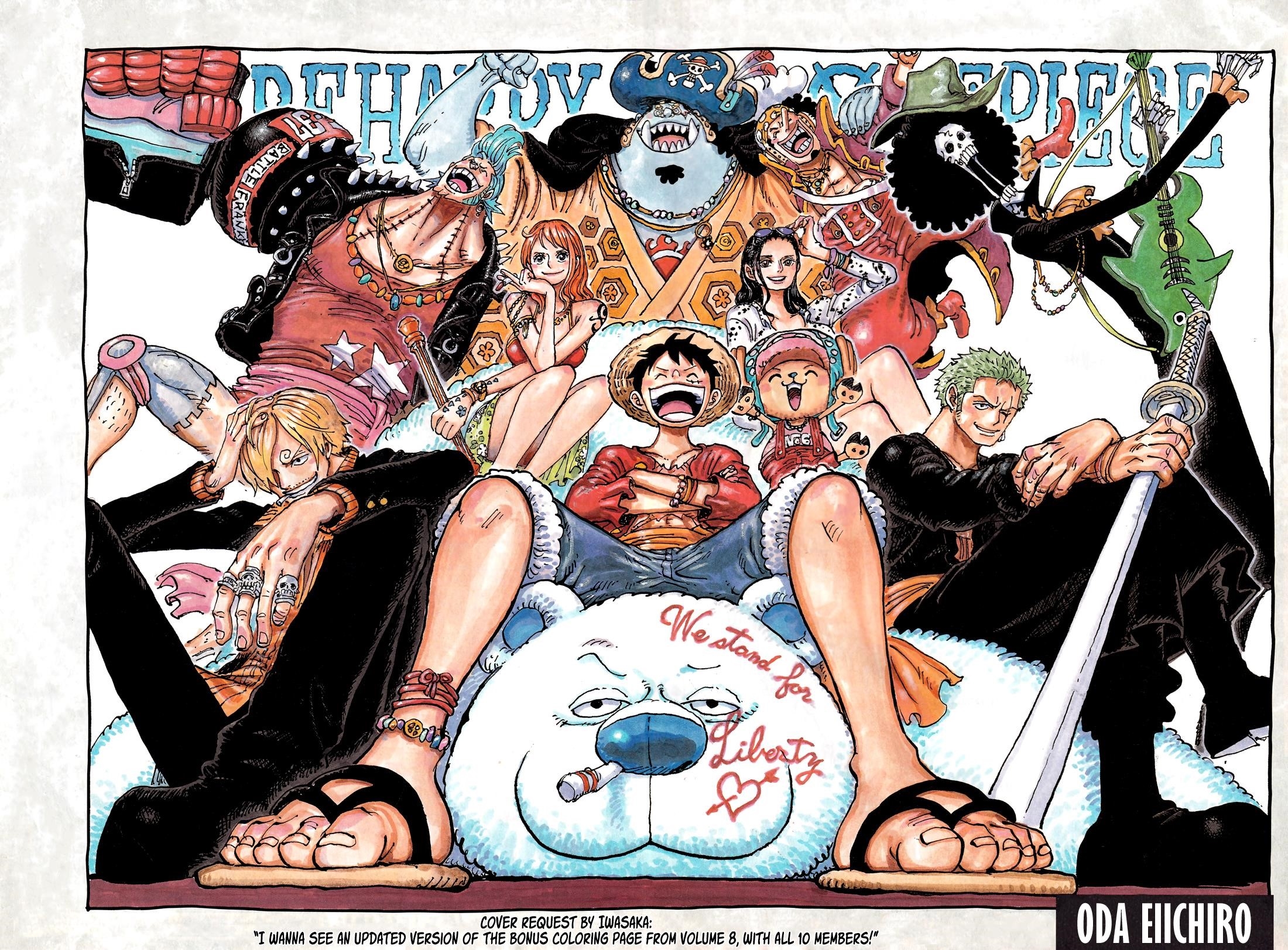 One Piece manga, chapter 1060, page 3 of 21