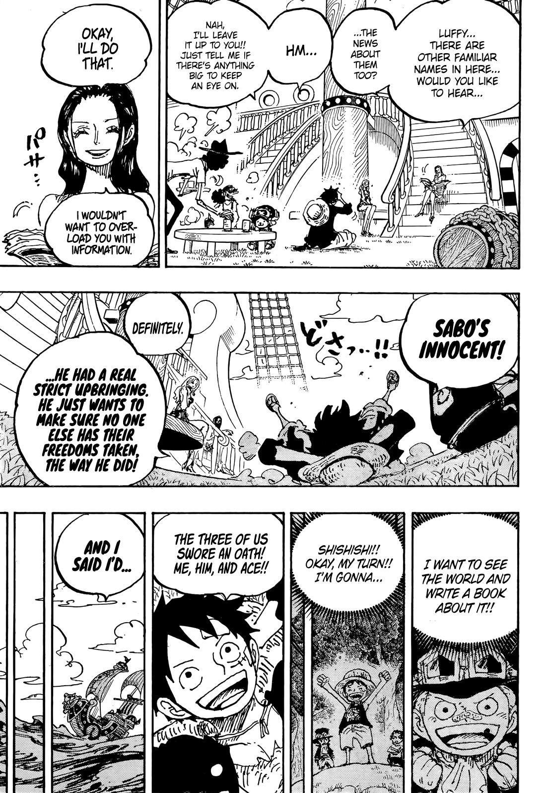One Piece manga, chapter 1060, page 8 of 21