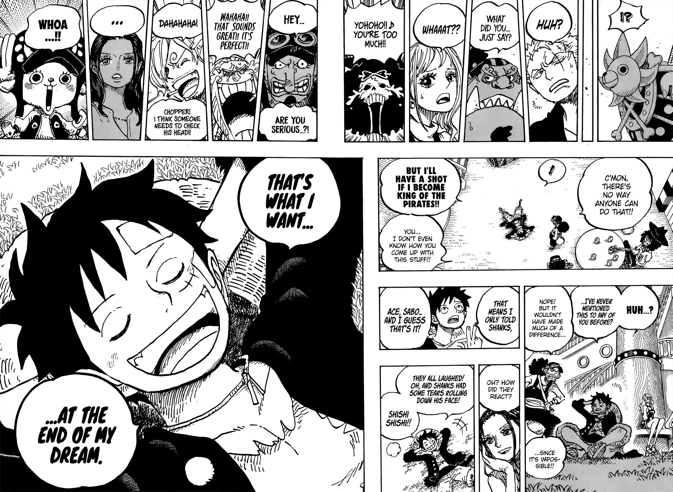 One Piece manga, chapter 1060, page 9 of 21