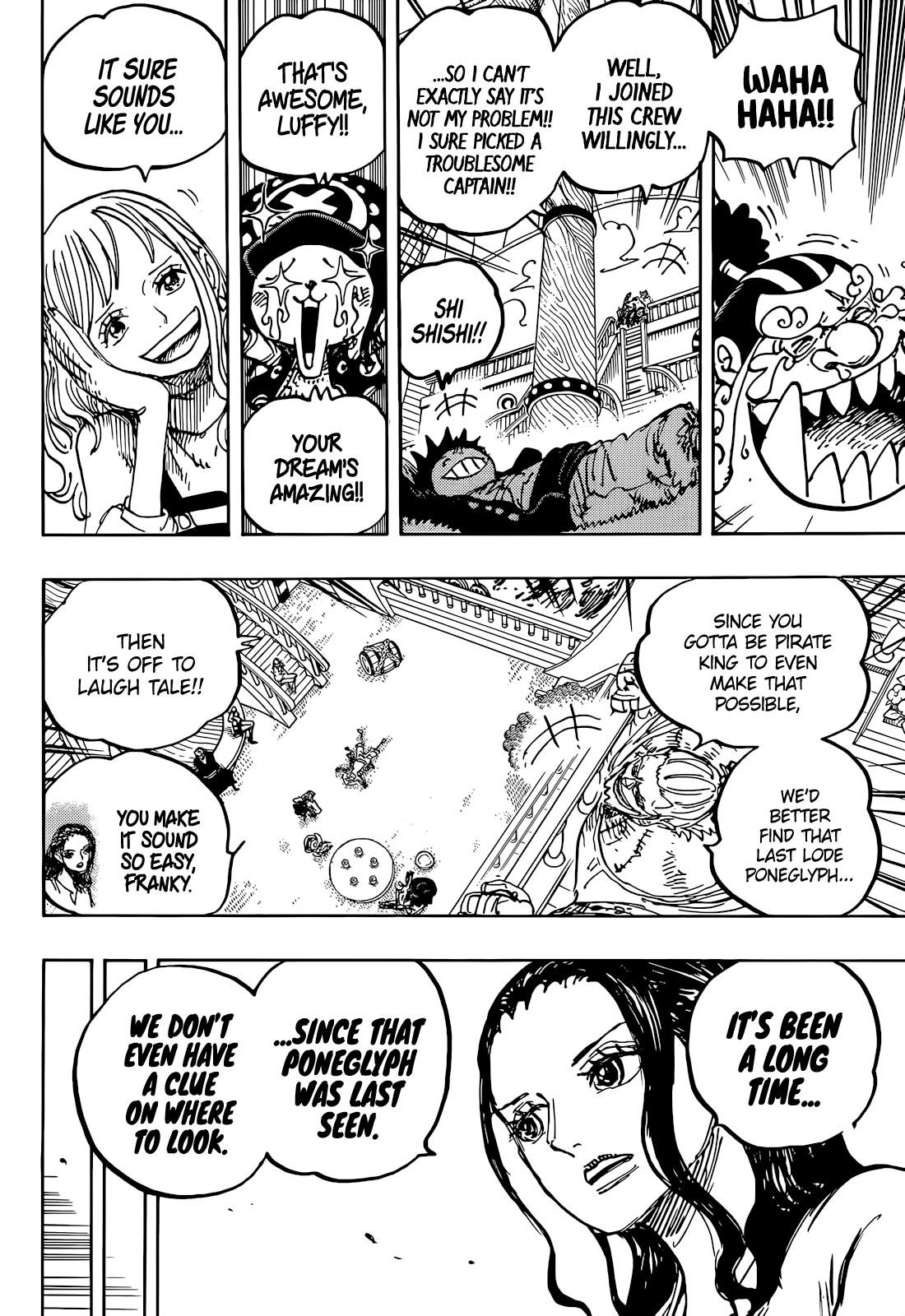 One Piece manga, chapter 1060, page 10 of 21