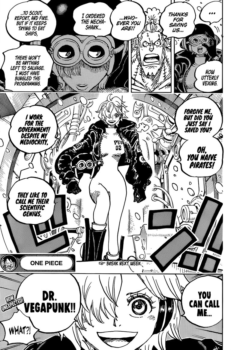 One Piece Chapter 1061 page 13 - Chapter 1061: Future Island Egghead