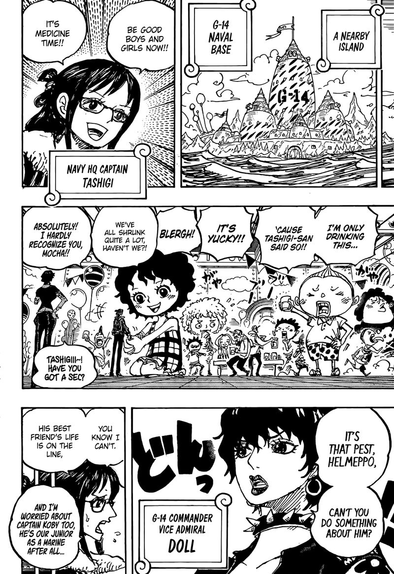One Piece Chapter 1061 page 8 - Chapter 1061: Future Island Egghead