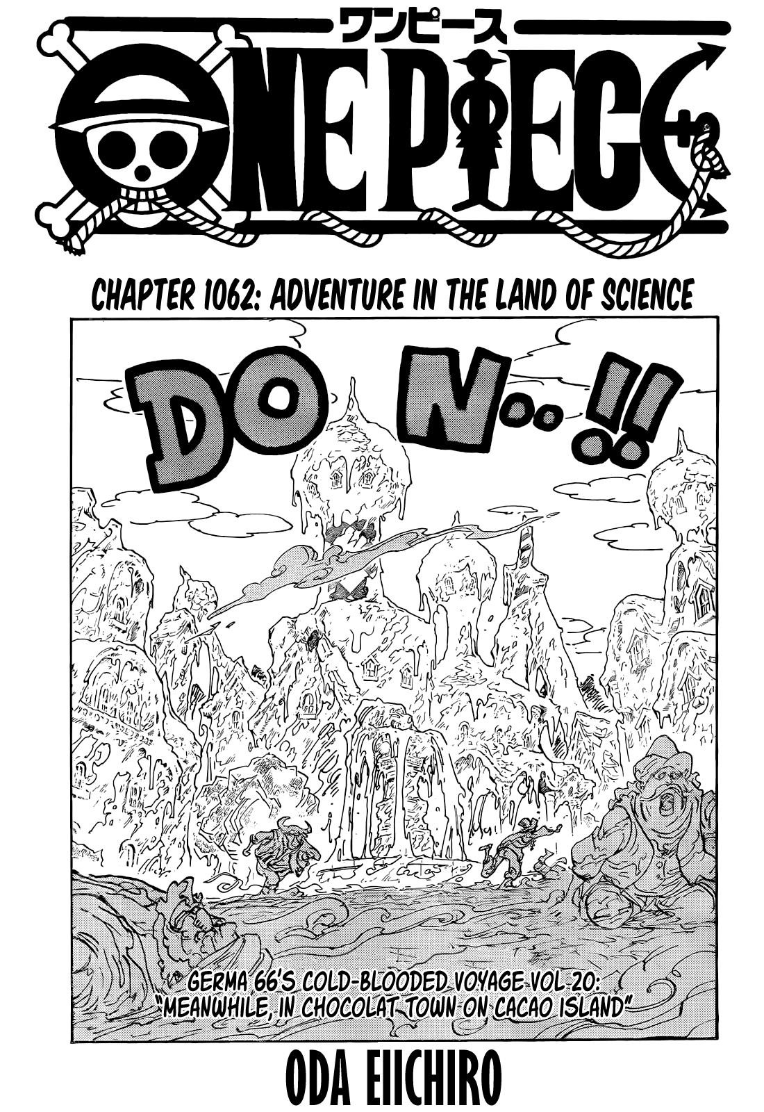 One Piece manga, chapter 1062, page 2 of 20