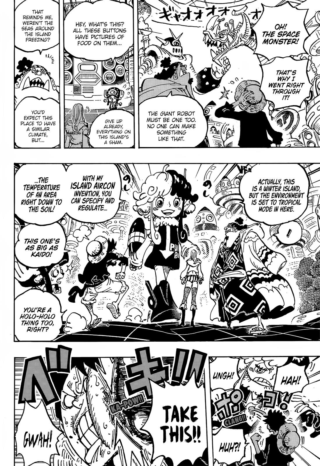 One Piece manga, chapter 1062, page 11 of 20