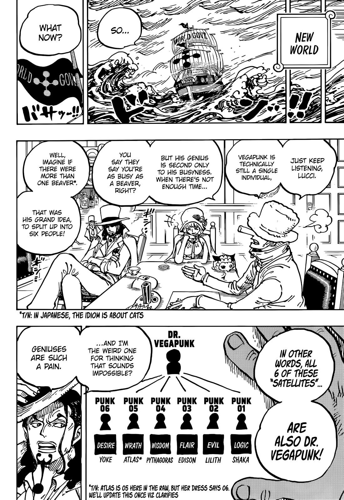 One Piece manga, chapter 1062, page 15 of 20