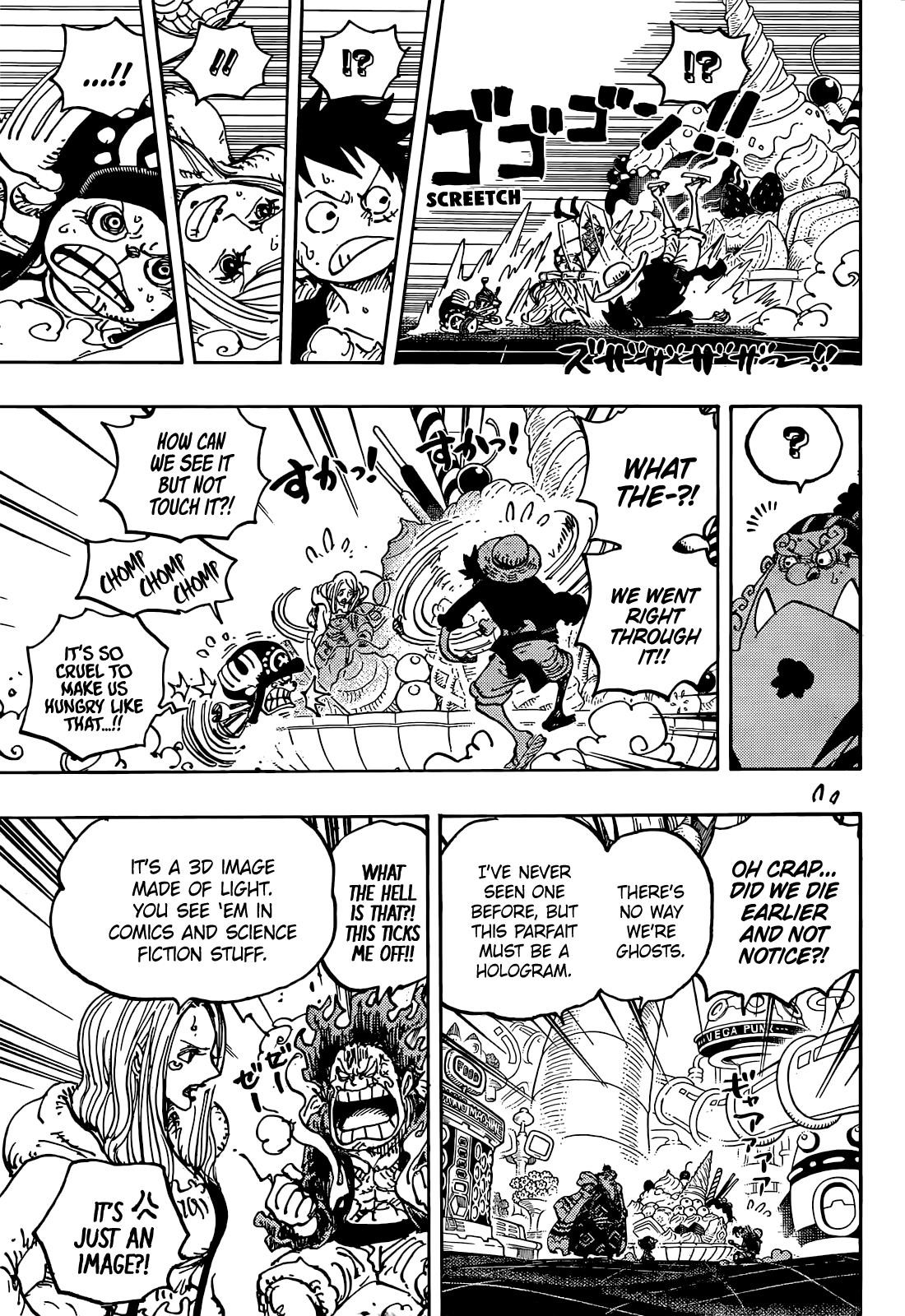 One Piece manga, chapter 1062, page 10 of 20