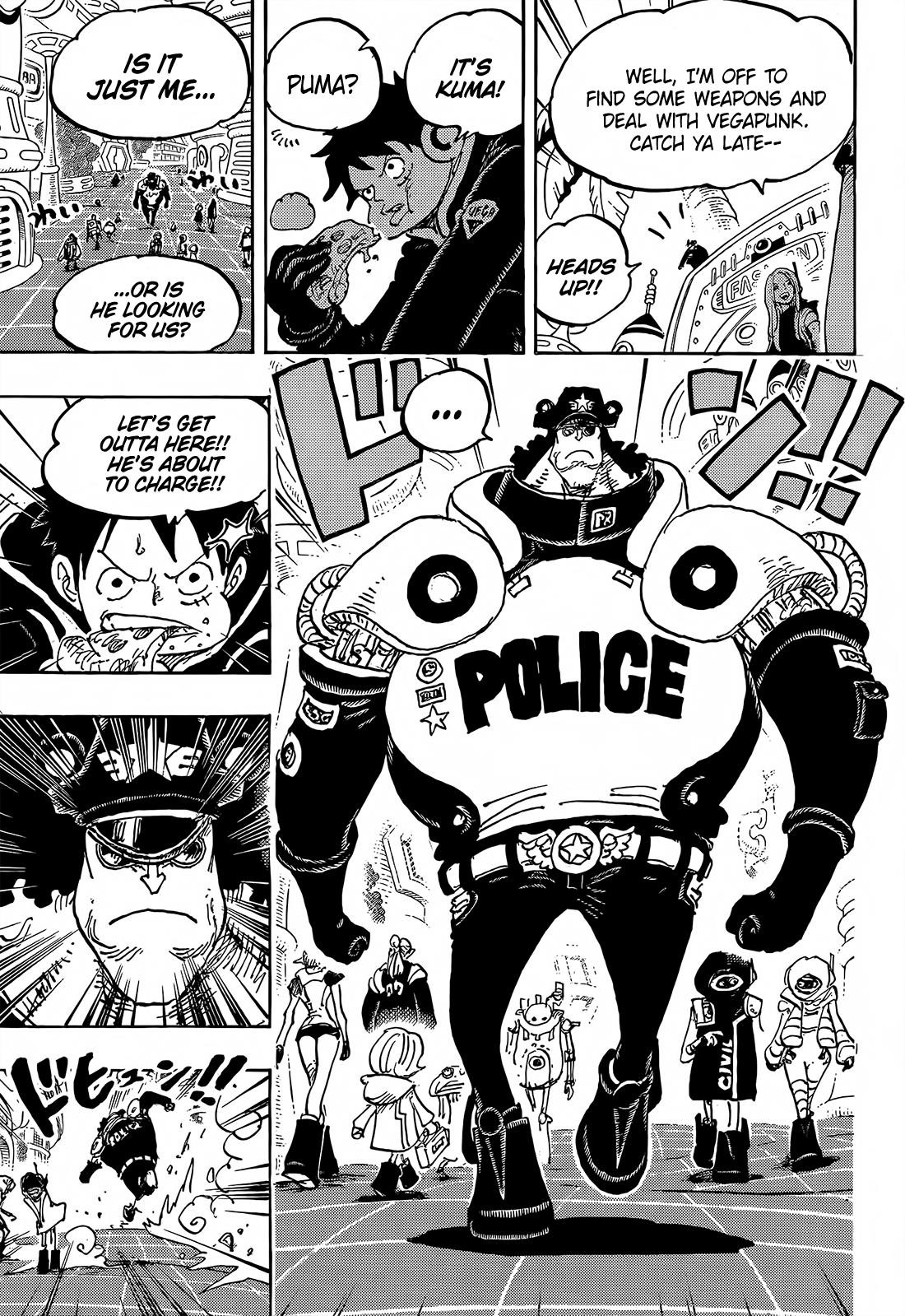 One Piece Chapter 1063 page 5 - Chapter 1063: My Only Family