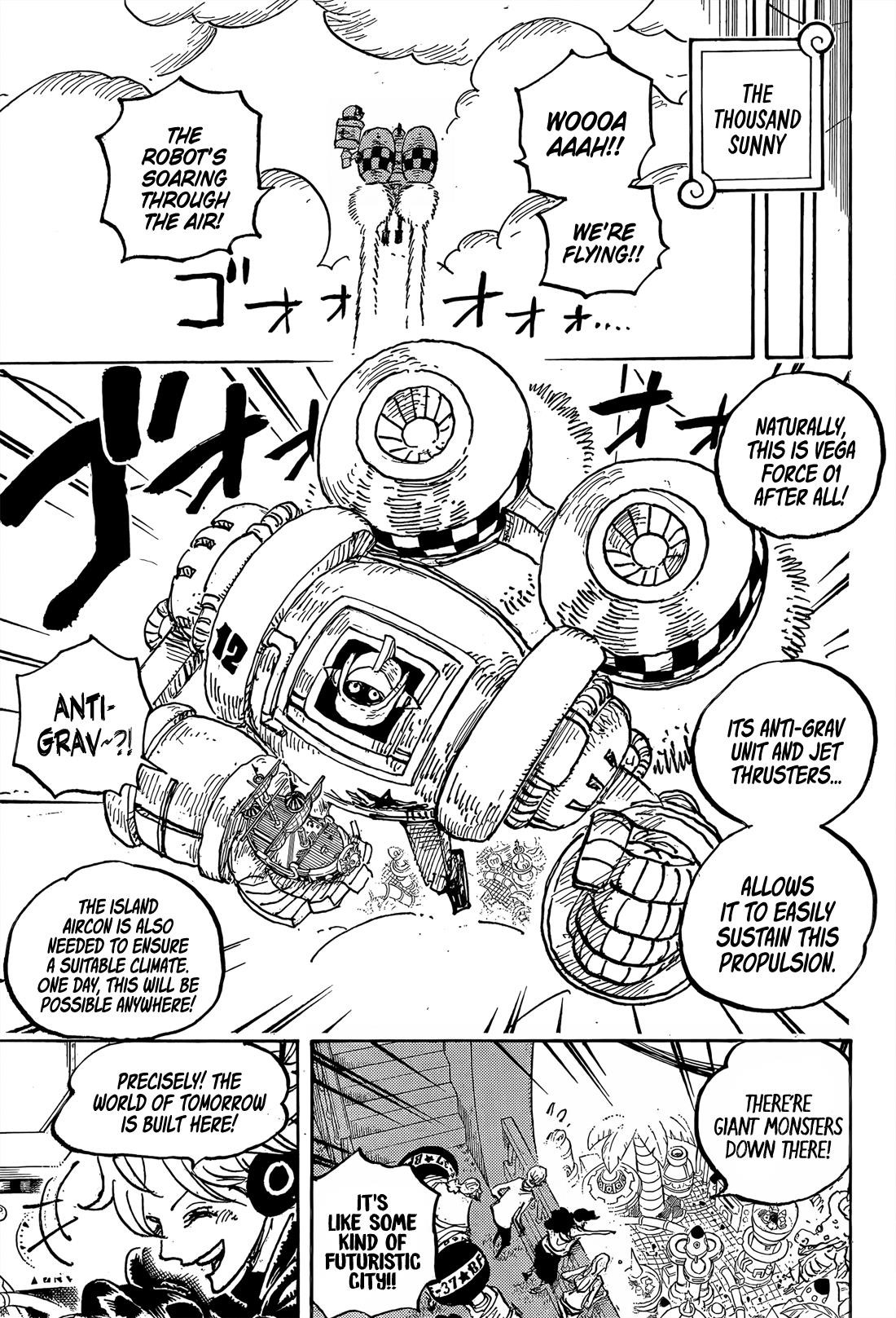 One Piece Chapter 1064 page 12 - Chapter 1064: Egghead Labophase