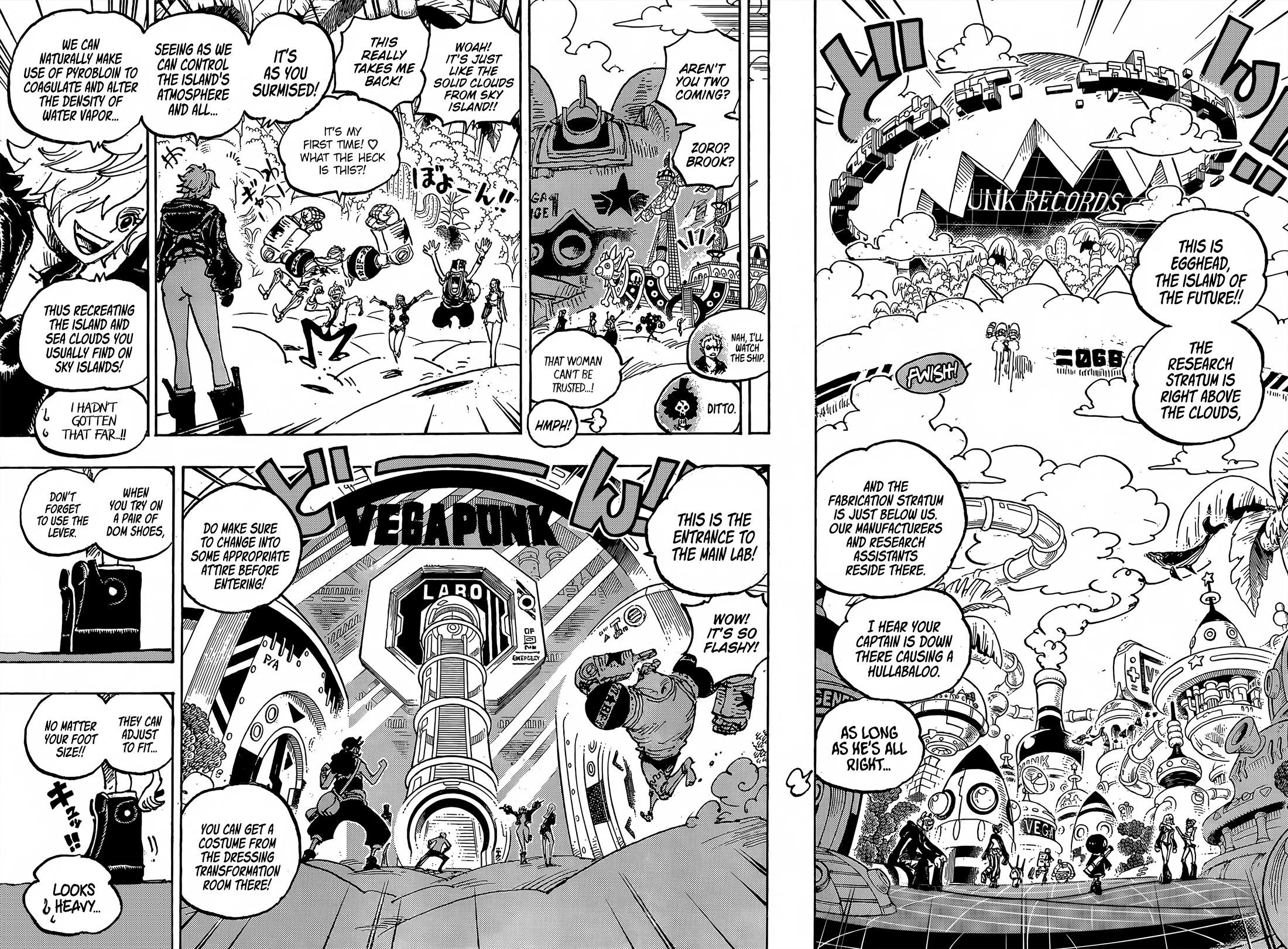 One Piece Chapter 1064 page 13 - Chapter 1064: Egghead Labophase