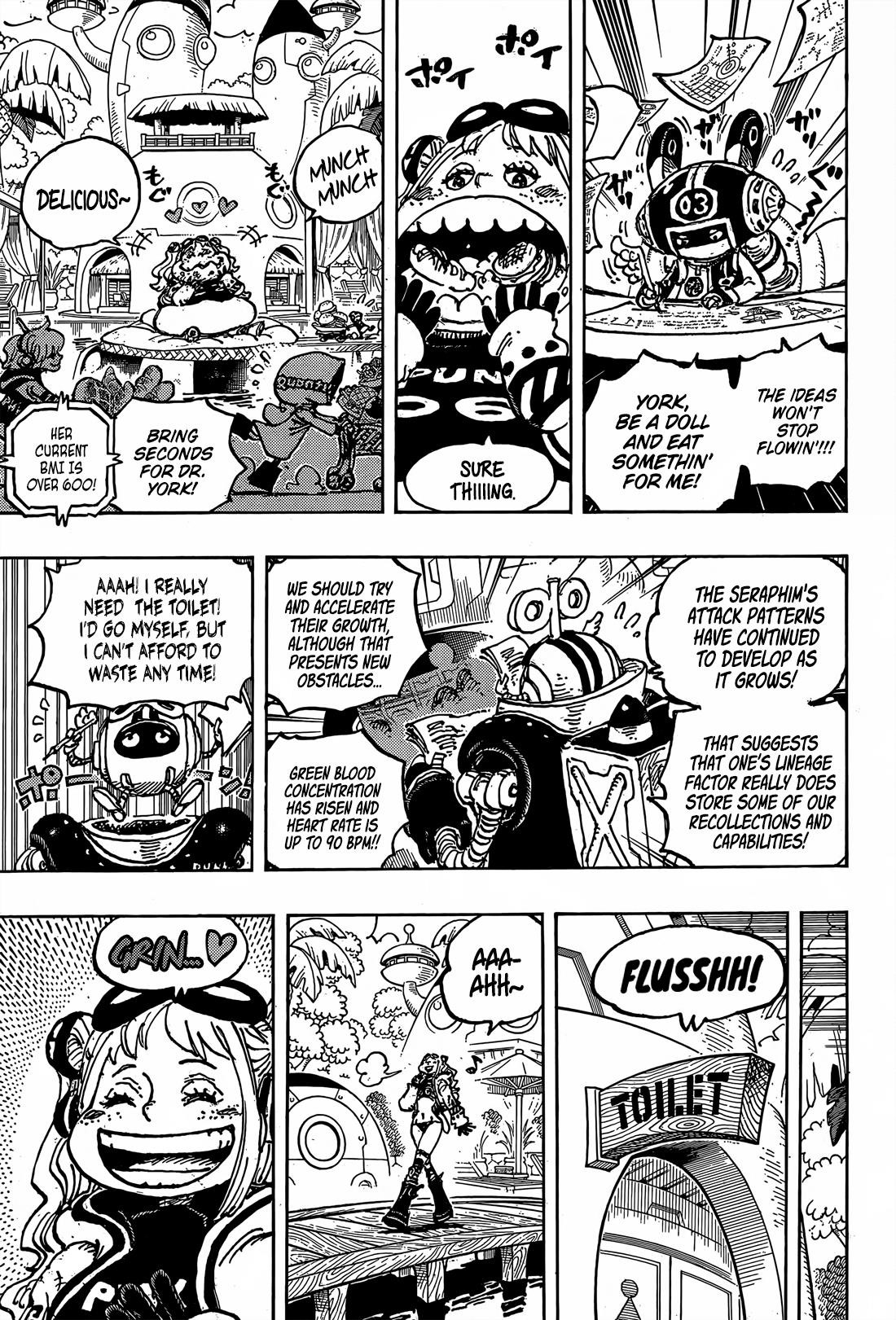 One Piece manga, chapter 1065, page 15 of 20