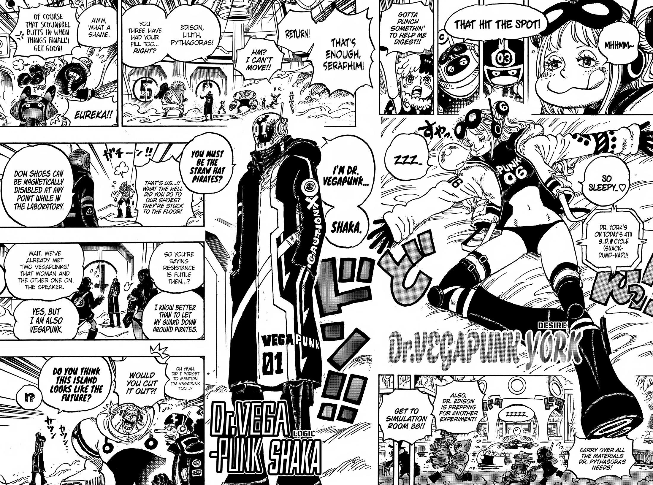 One Piece manga, chapter 1065, page 16 of 20