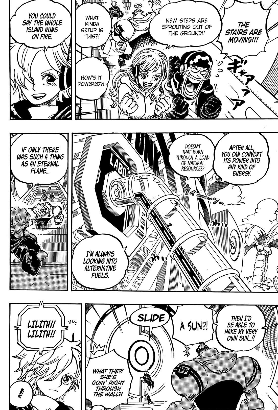 One Piece manga, chapter 1065, page 5 of 20