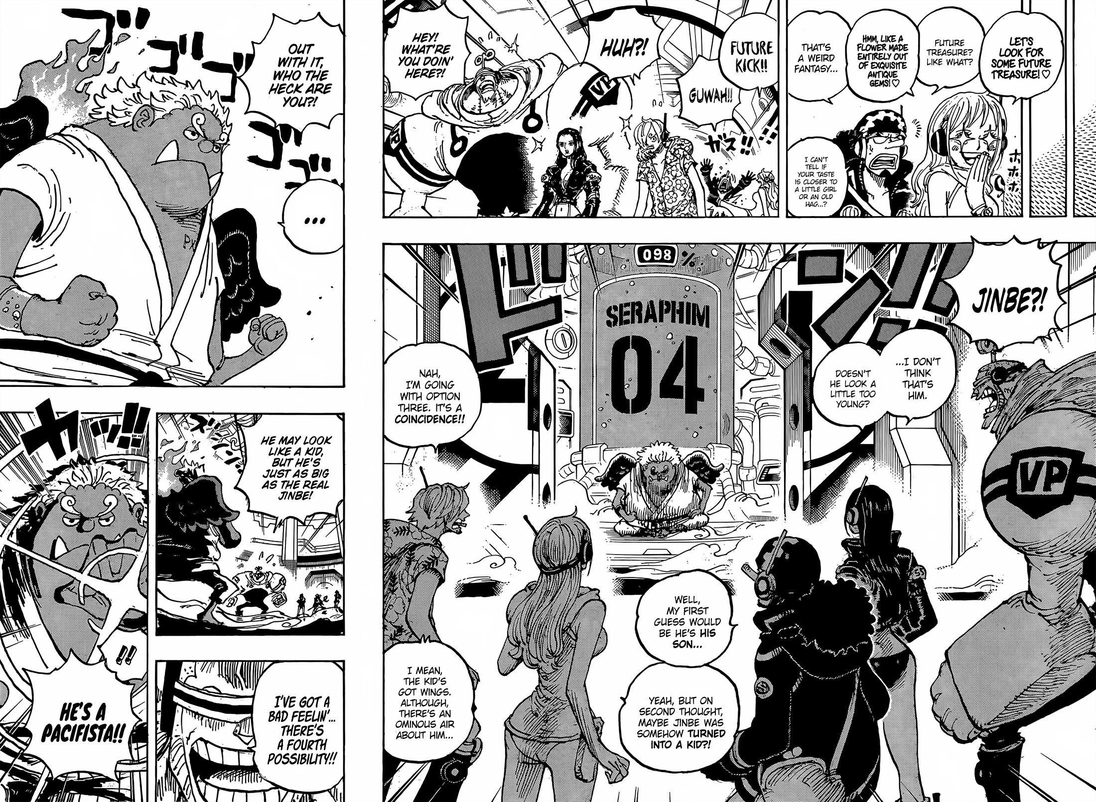 One Piece manga, chapter 1065, page 7 of 20
