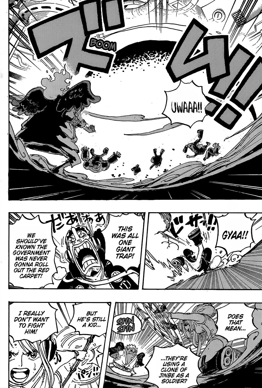 One Piece manga, chapter 1065, page 8 of 20
